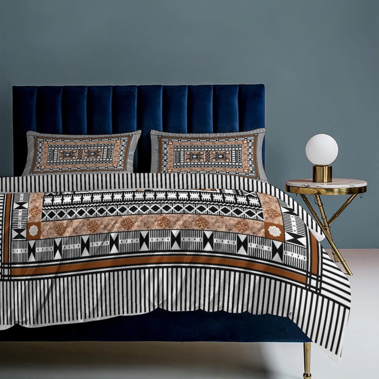 Fiji Masi 3-Piece Bedding Set-90"x90"/ 229x229cm (Dual-sided Printing) 5