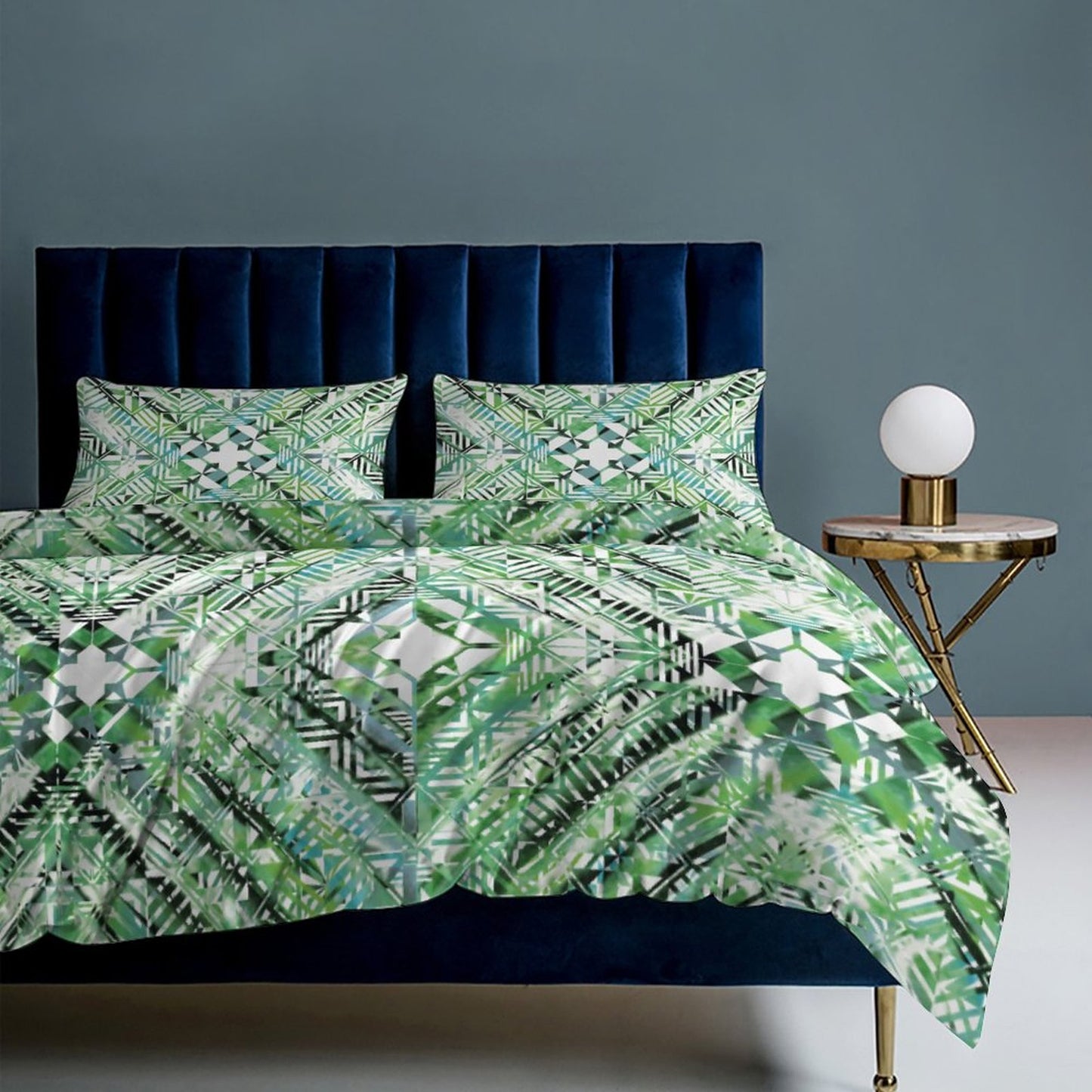 Fiji Masi 3-Piece Bedding Set-90"x90"/ 229x229cm (Dual-sided Printing) 23