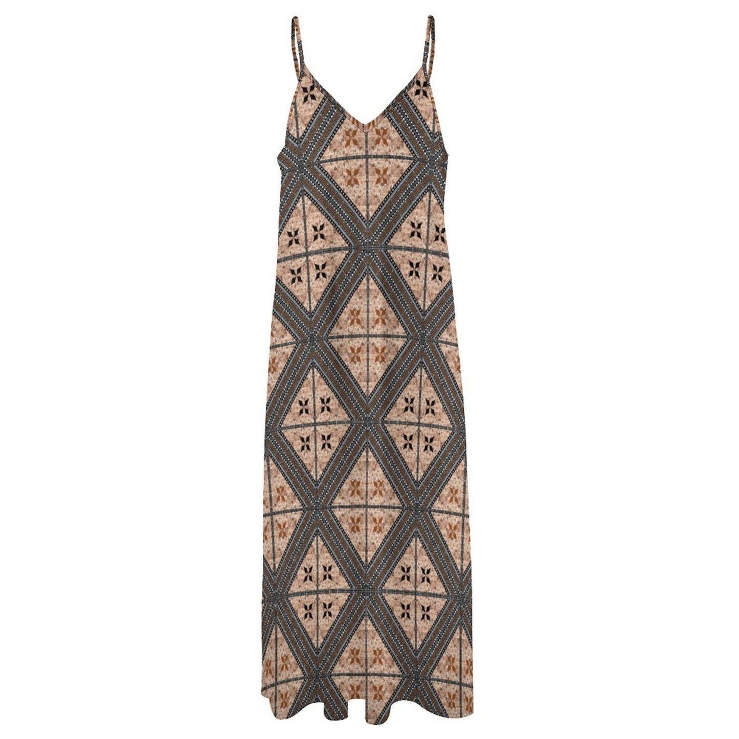 Fiji Masi Ankle-length Slip Dress 3