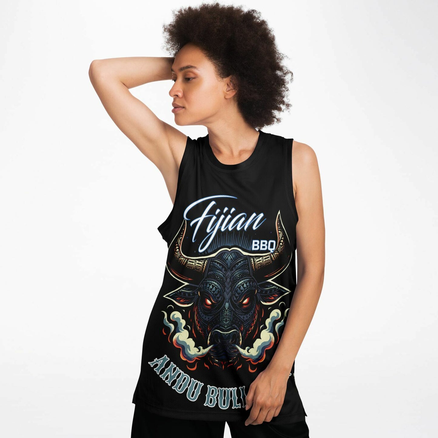 Fijian BBQ Basketball Jersey Rib