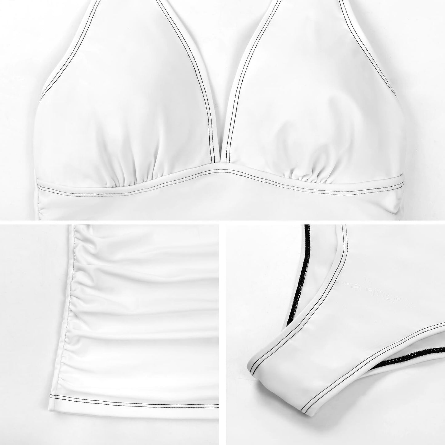 Fiji Masi 2-Piece Women's Halter Tankini 3