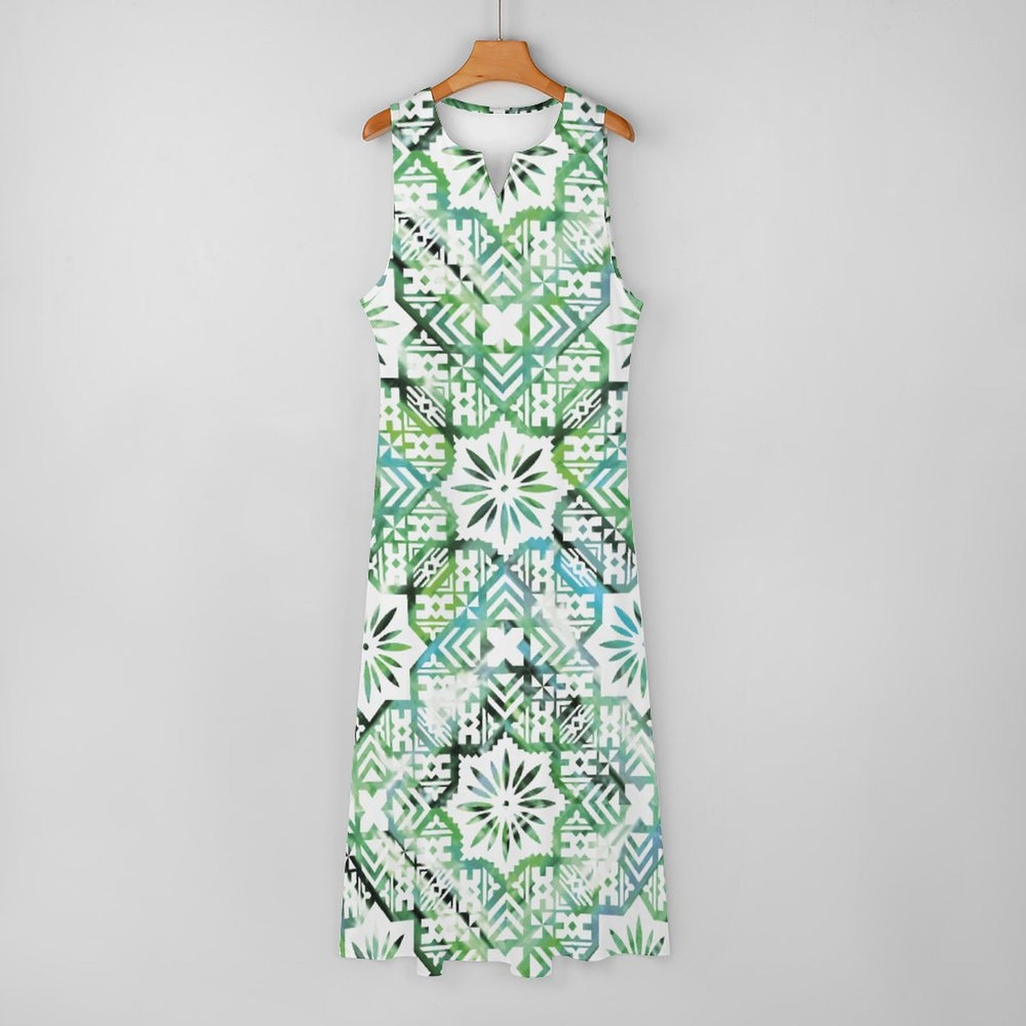 Fiji Masi Sleeveless Ankle-length Dress 2