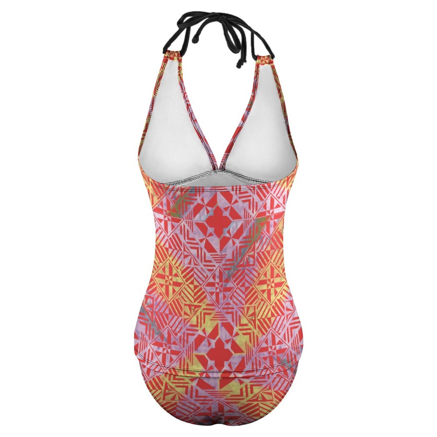 Fiji Masi 2-Piece Women's Halter Tankini 4