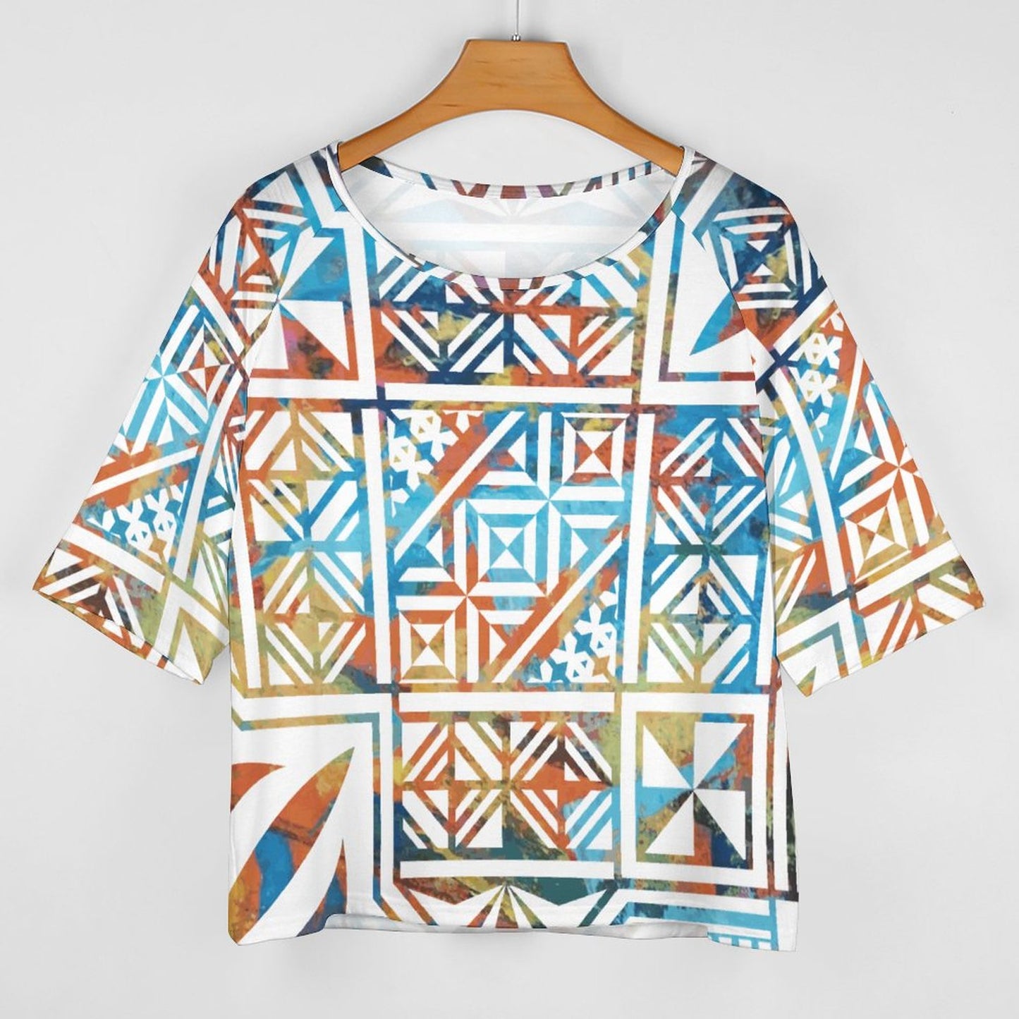 Fiji Masi Off the Shoulder Half-Sleeve T-shirt 3