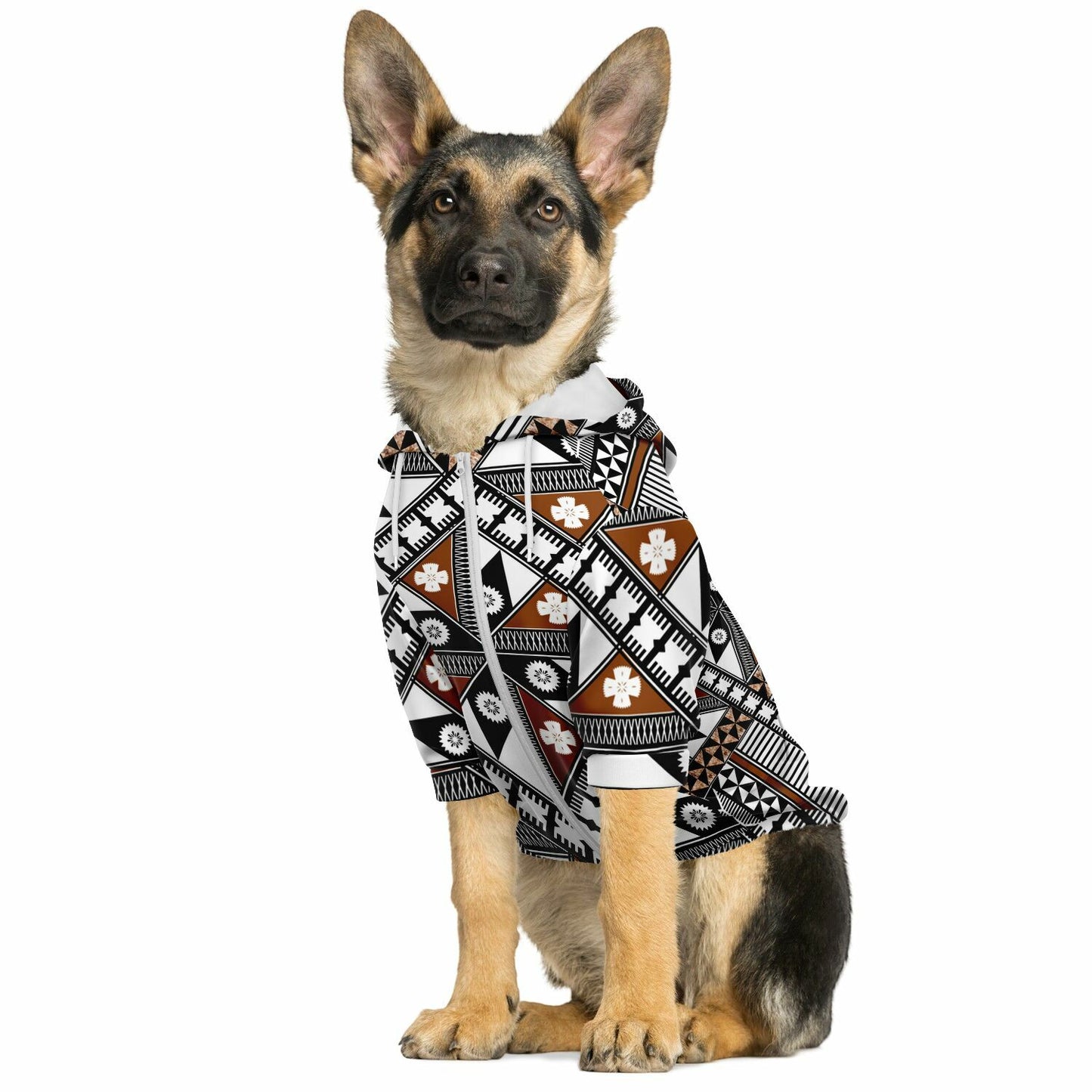 Fiji Masi Athletic Dog Zip-Up Hoodie 4