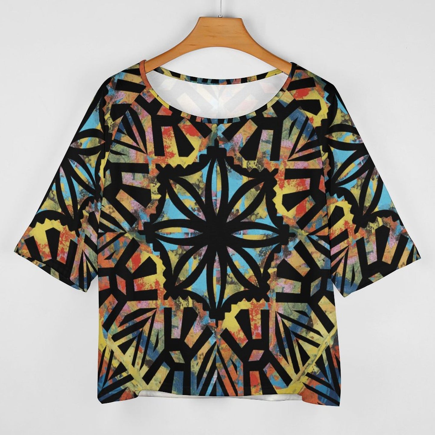 Fiji Masi Off the Shoulder Half-Sleeve T-shirt 4