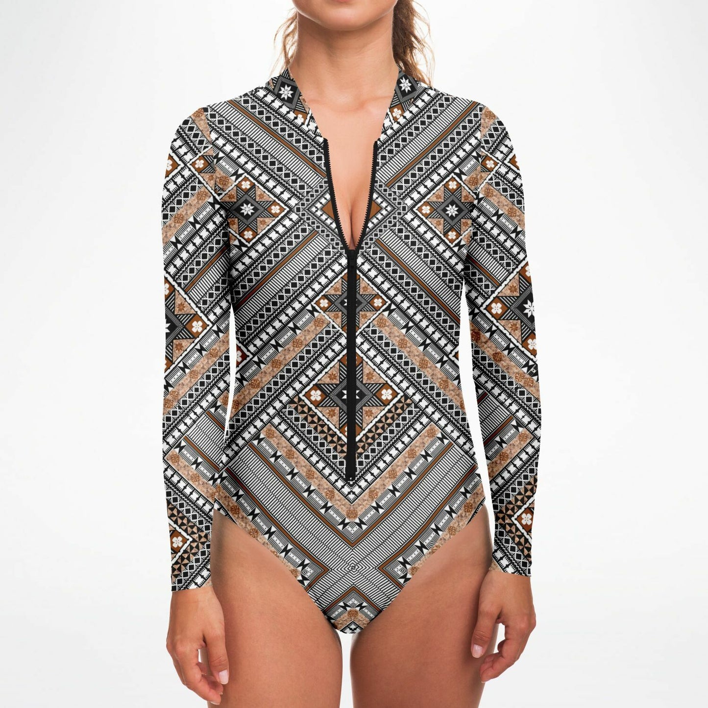 Fiji Masi Bodysuit Long Sleeve 5
