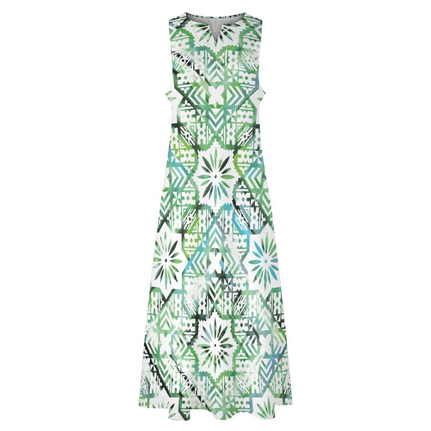 Fiji Masi Sleeveless Ankle-length Dress 2