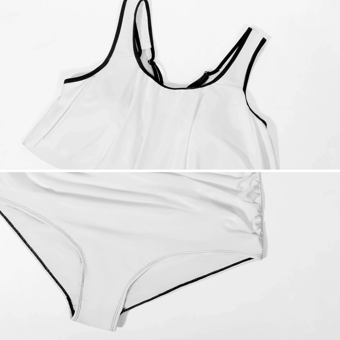 Fiji Masi Plus Size Women's Two piece Swimsuit with Tankini 3