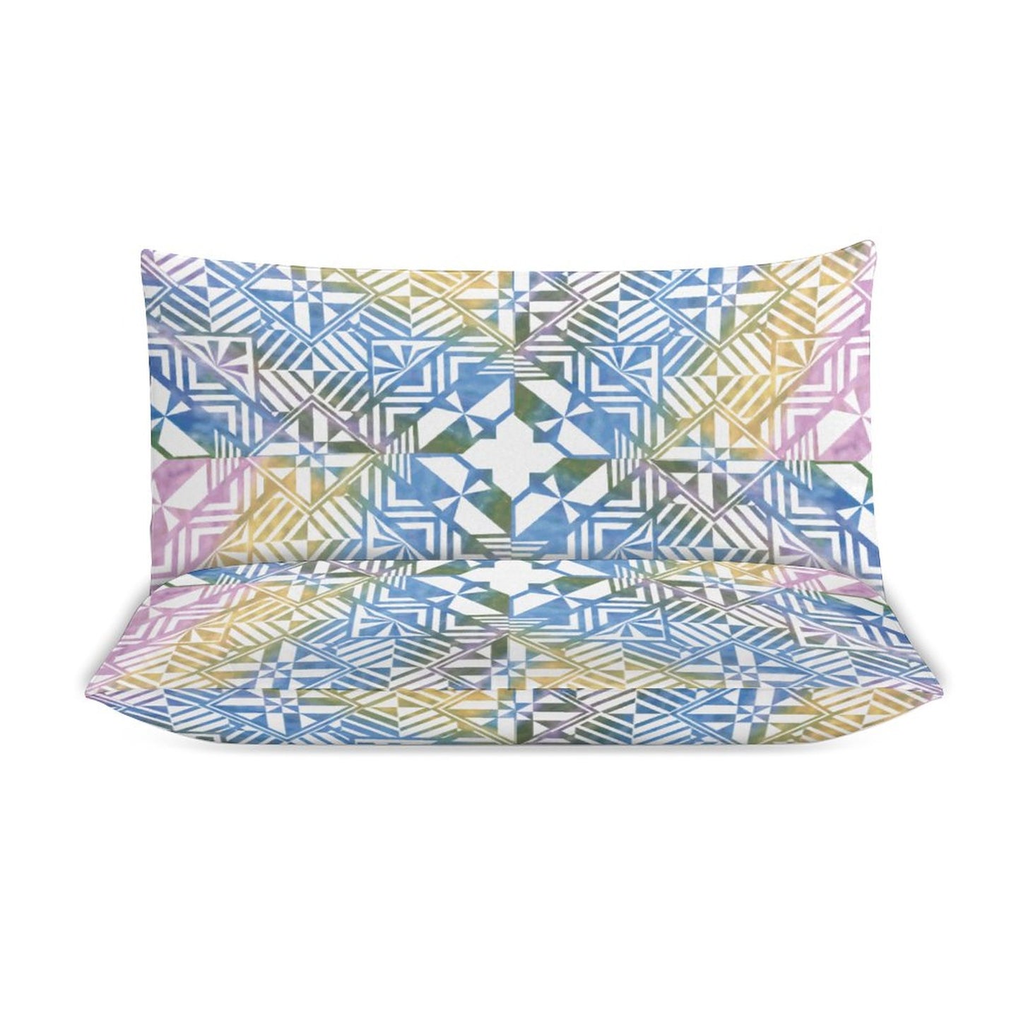Fiji Masi 3-Piece Bedding Set-90"x90"/ 229x229cm (Dual-sided Printing) 16