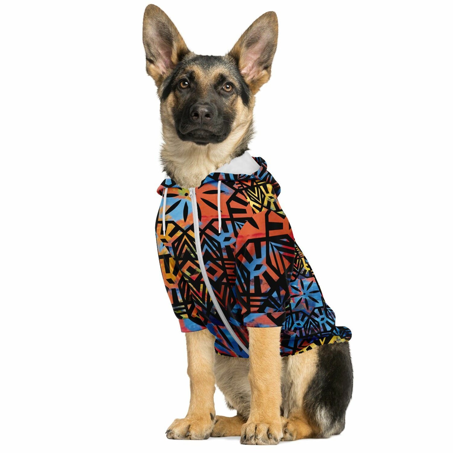 Fiji Masi Fashion Dog Zip-Up Hoodie
