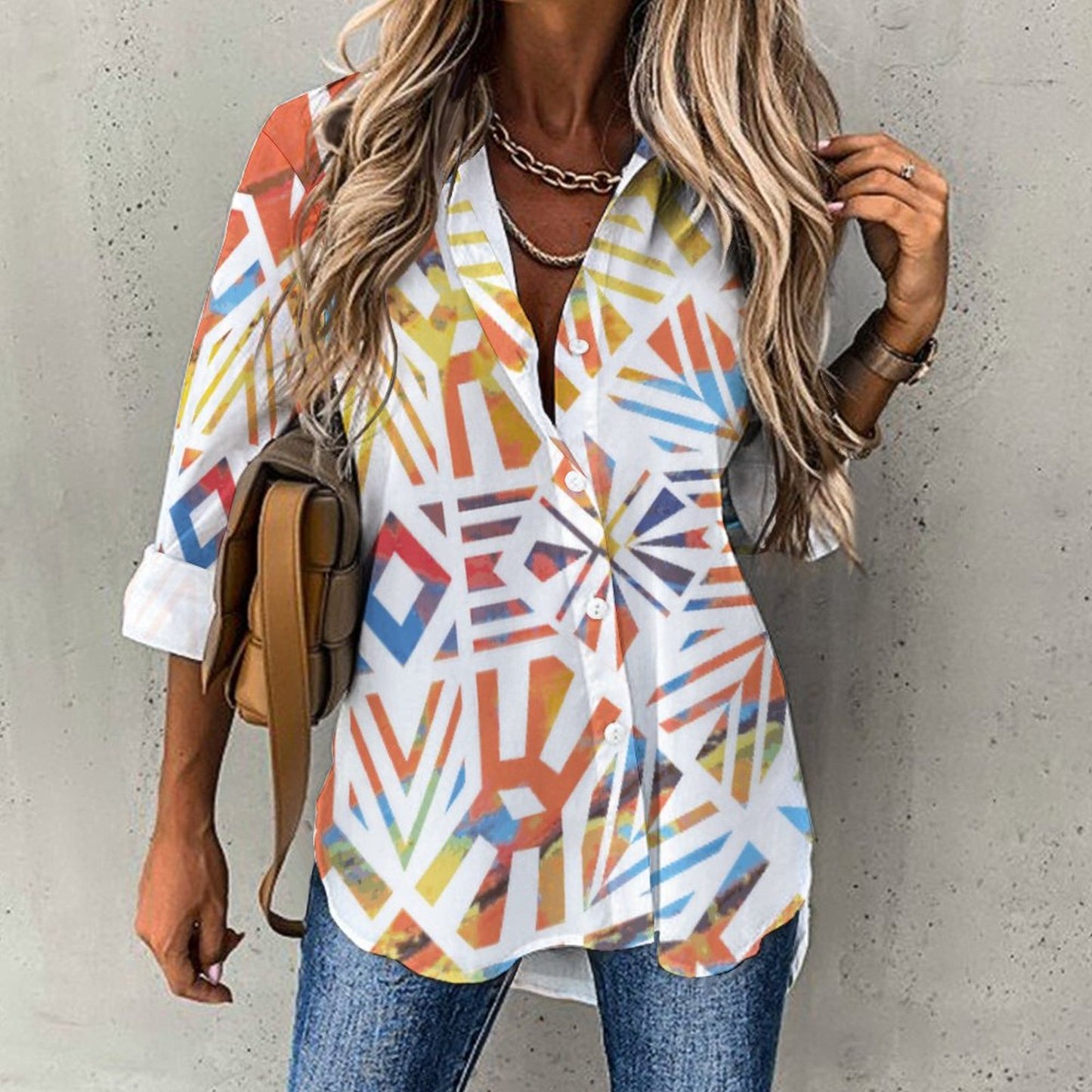 Fiji Masi Asymmetrical Hem Shirt 2
