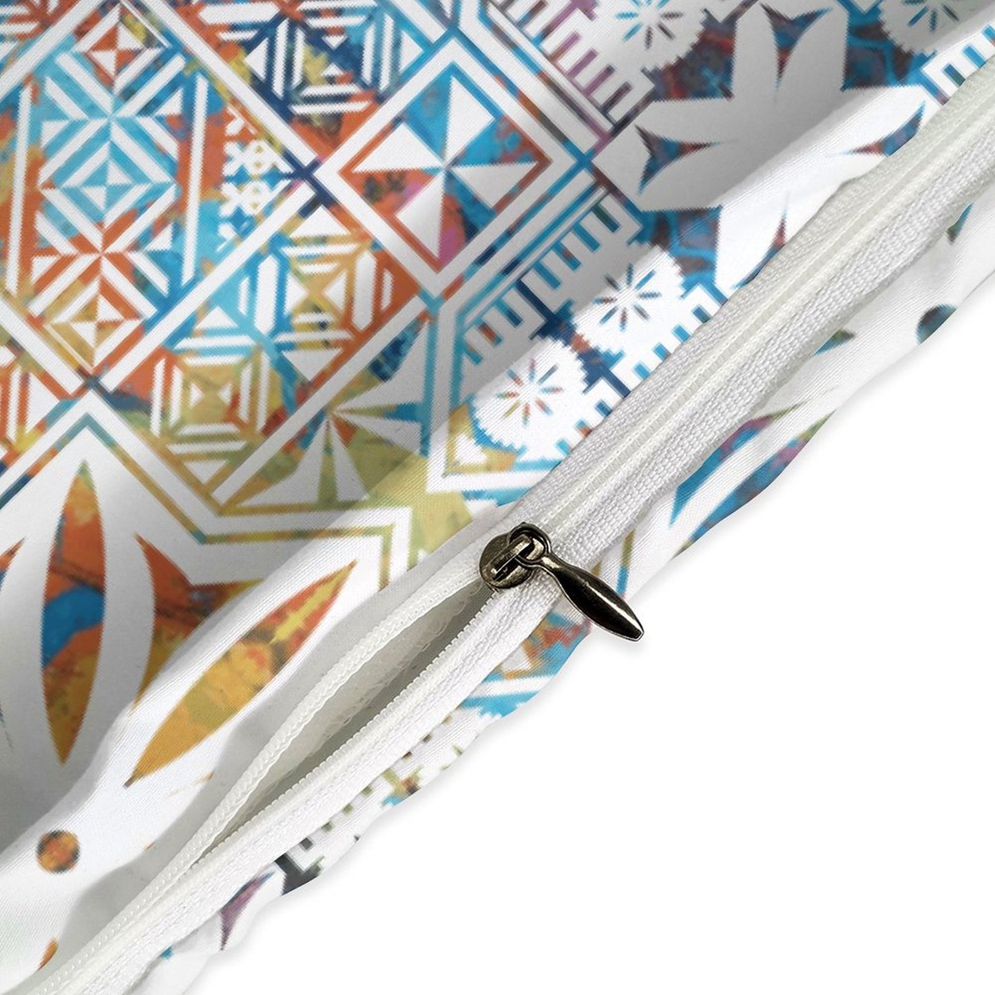 Fiji Masi 3-Piece Bedding Set-90"x90"/ 229x229cm (Dual-sided Printing) 15