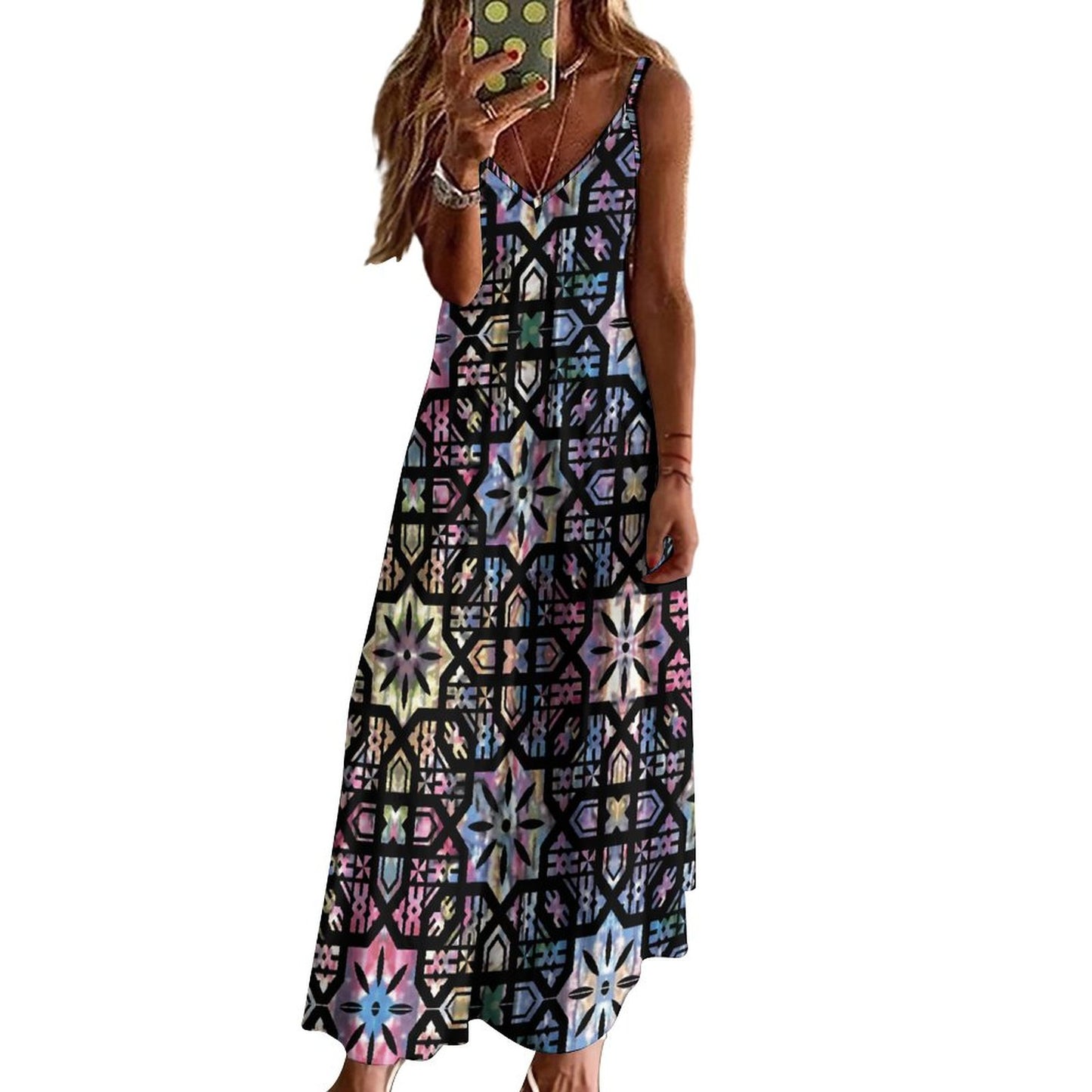 Fiji Masi Ankle-length Slip Dress 1