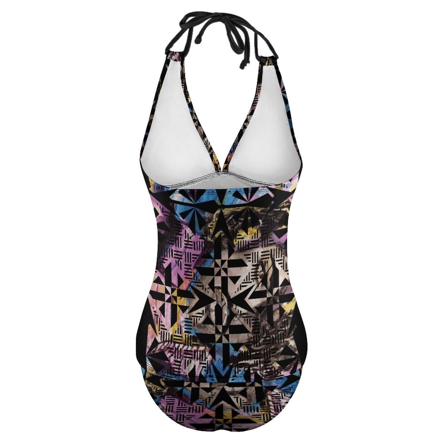 Fiji Masi 2-Piece Women's Halter Tankini 1