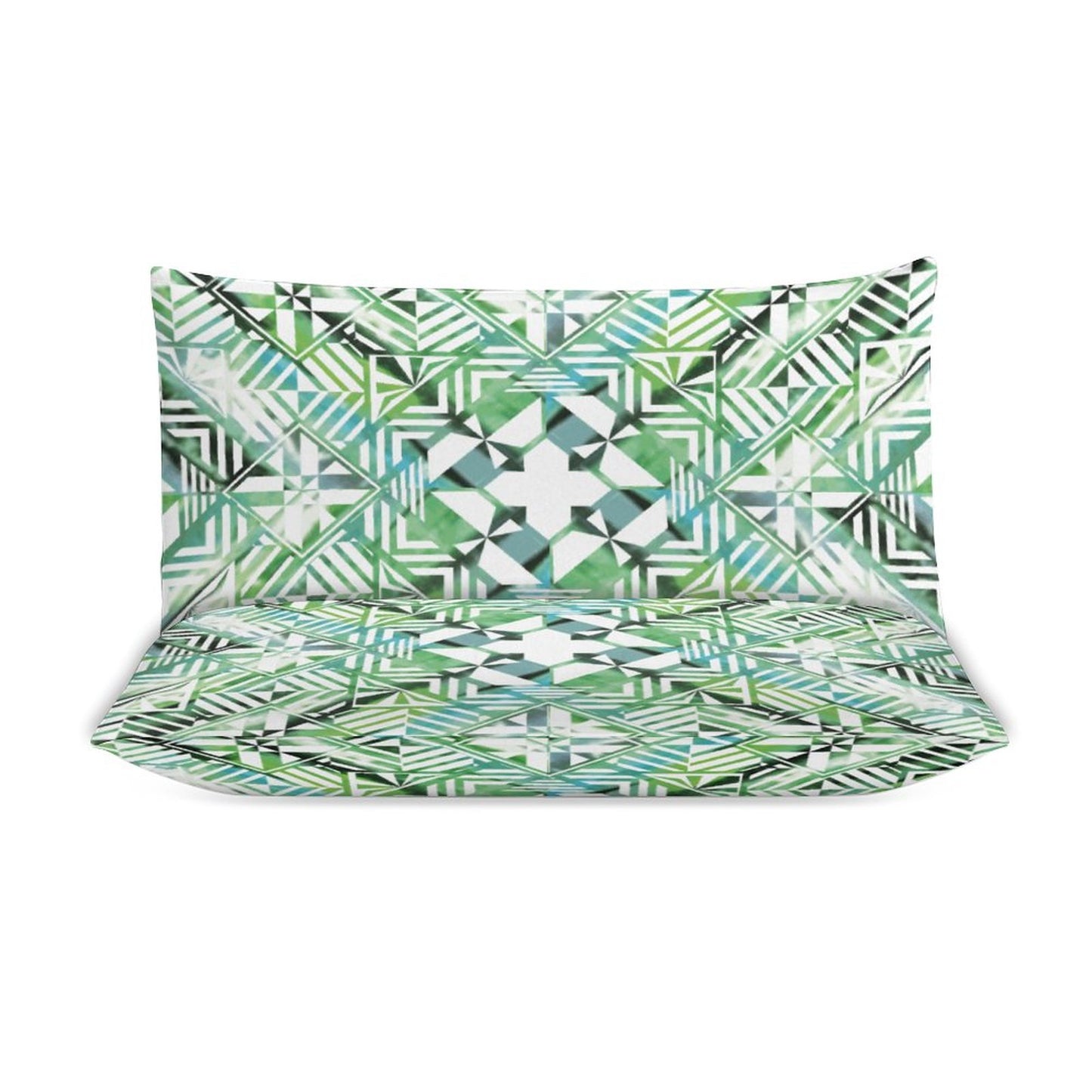 Fiji Masi 3-Piece Bedding Set-90"x90"/ 229x229cm (Dual-sided Printing) 23