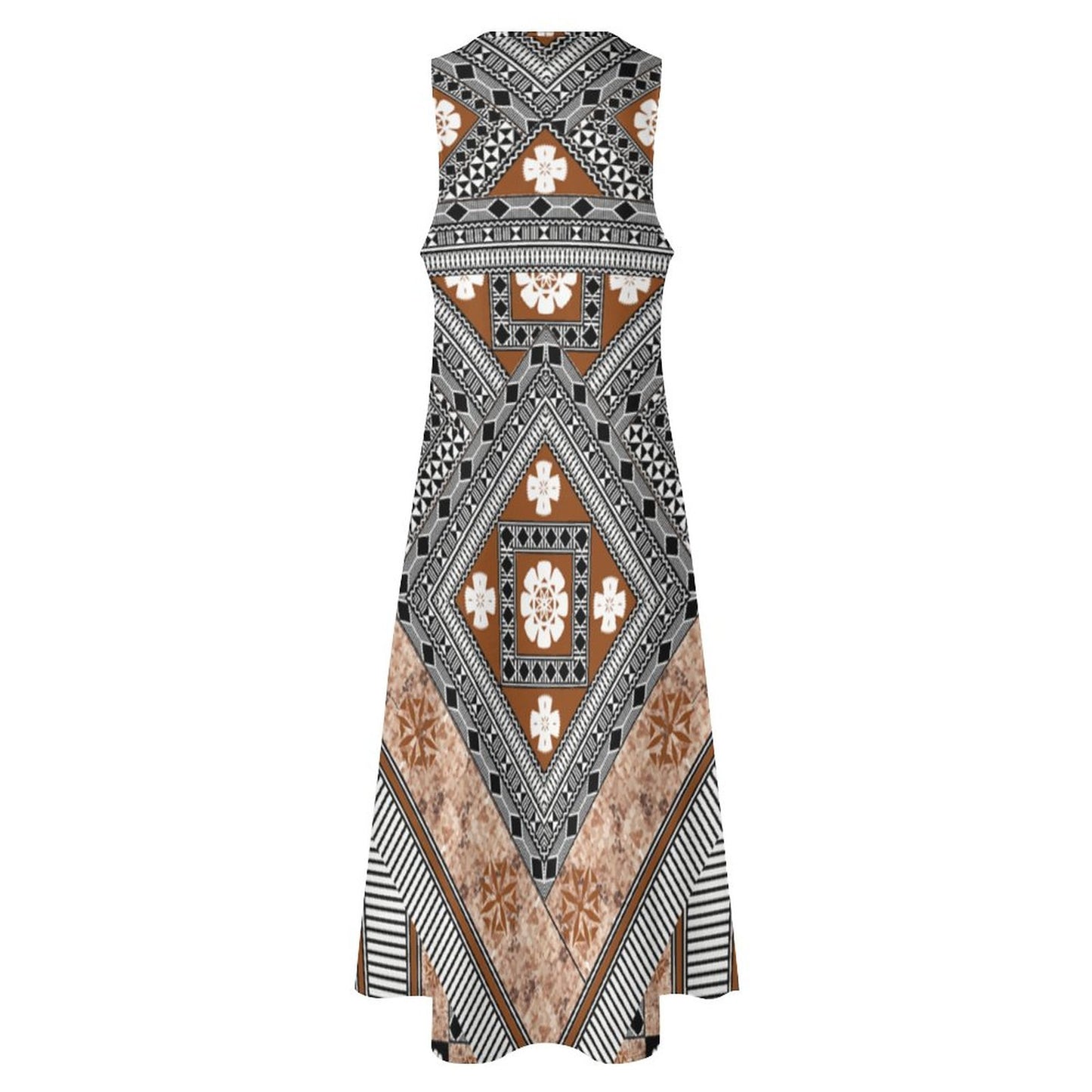 Fiji Masi Sleeveless Ankle-length Dress 4