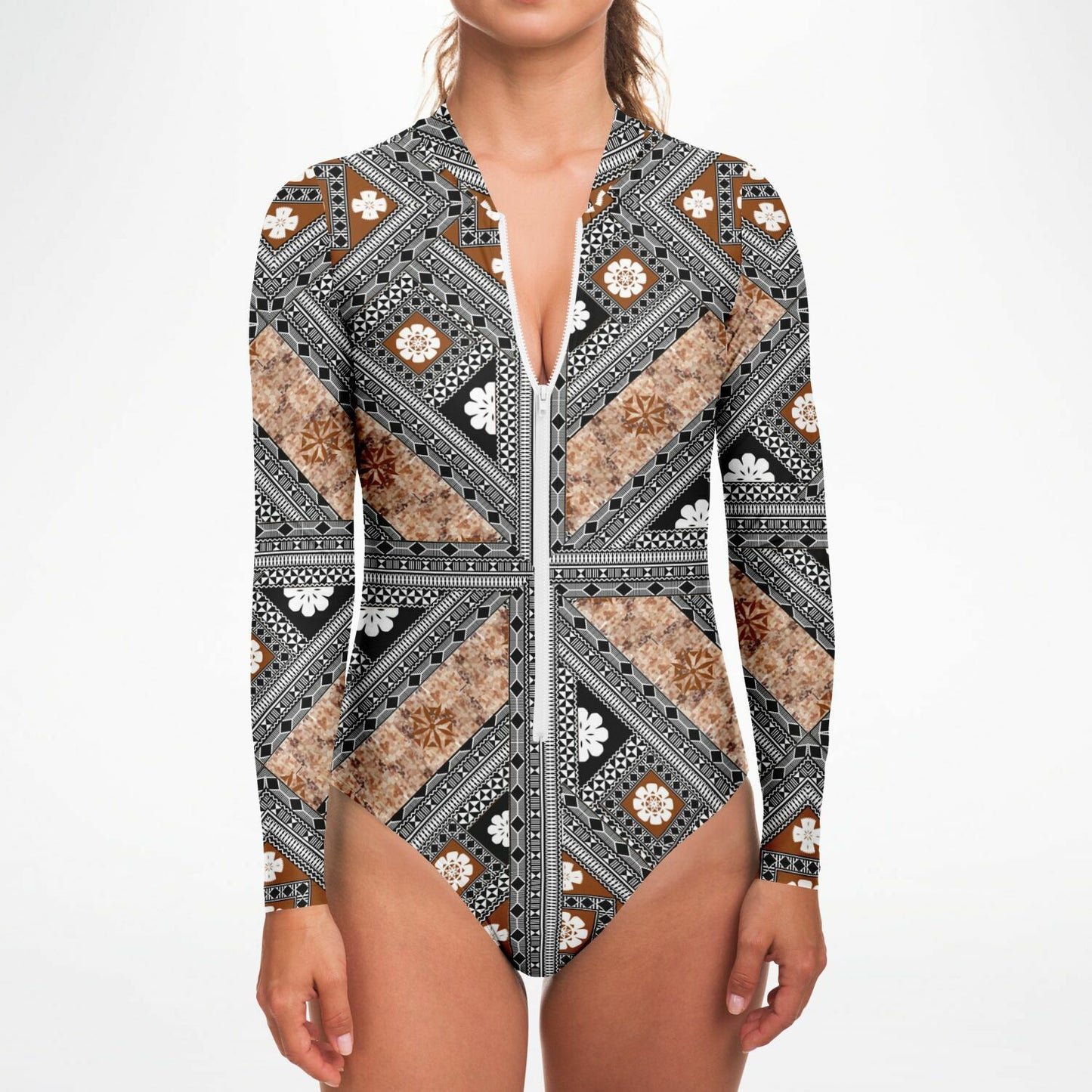 Fiji Masi Bodysuit Long Sleeve 7