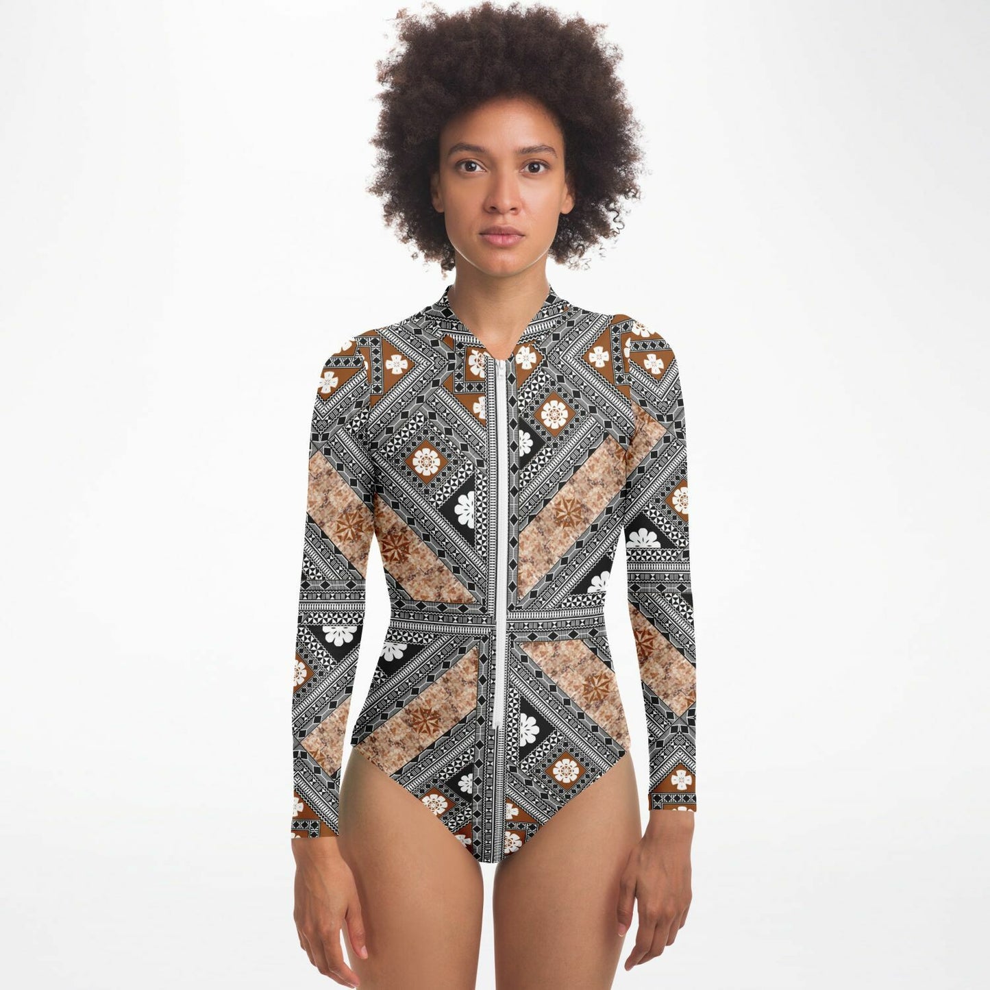 Fiji Masi Bodysuit Long Sleeve 7