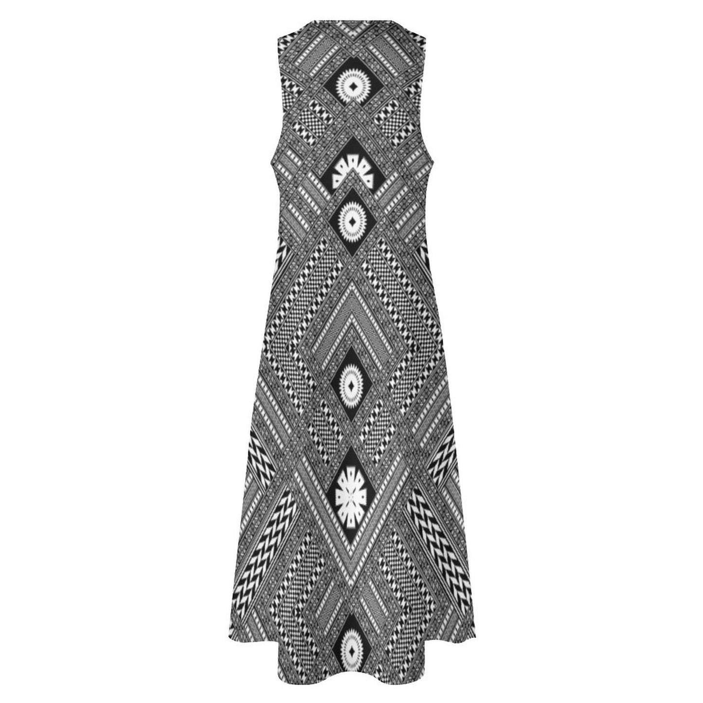 Fiji Masi Sleeveless Ankle-length Dress 3