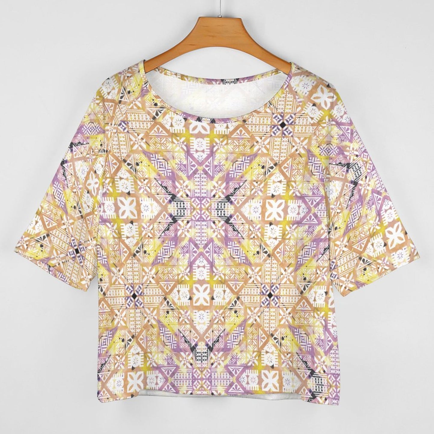 Fiji Masi Off the Shoulder Half-Sleeve T-shirt 1