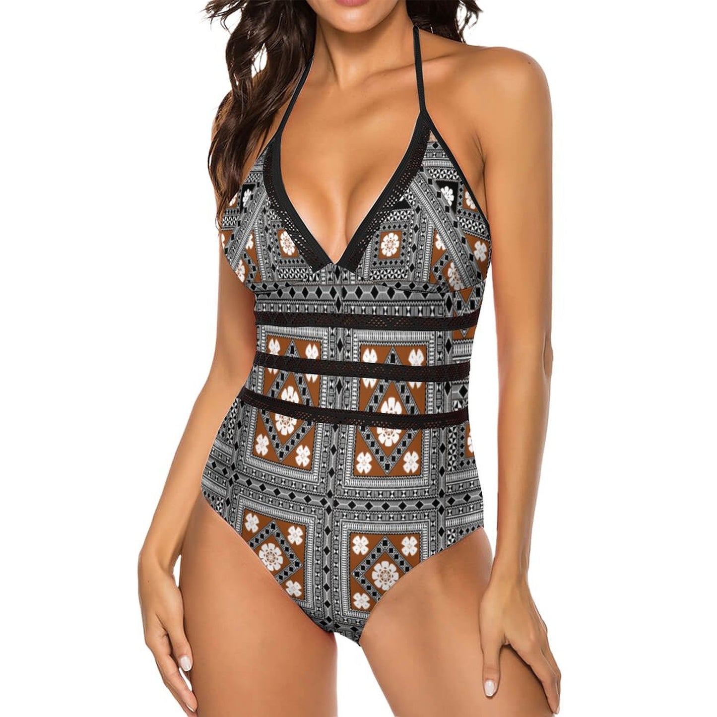 Fiji Masi Women's Halter Swimsuits 4