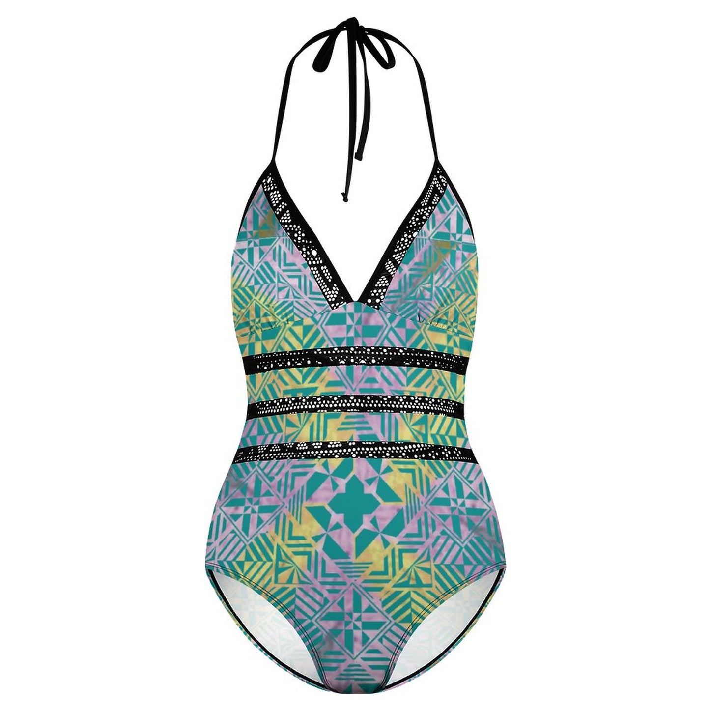 Fiji Masi Women's Halter Swimsuits 2