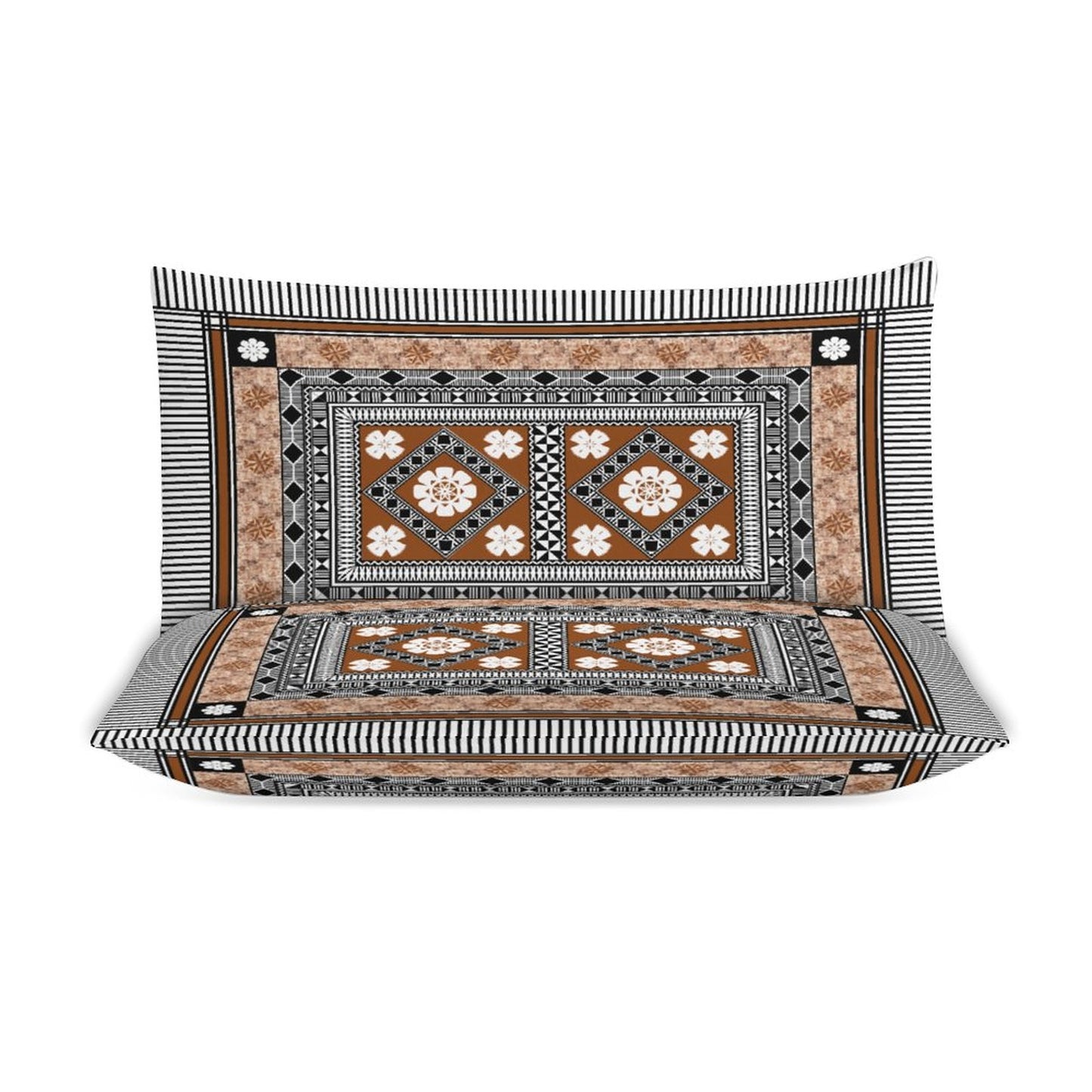 Fiji Masi 3-Piece Bedding Set-90"x90"/ 229x229cm (Dual-sided Printing) 8