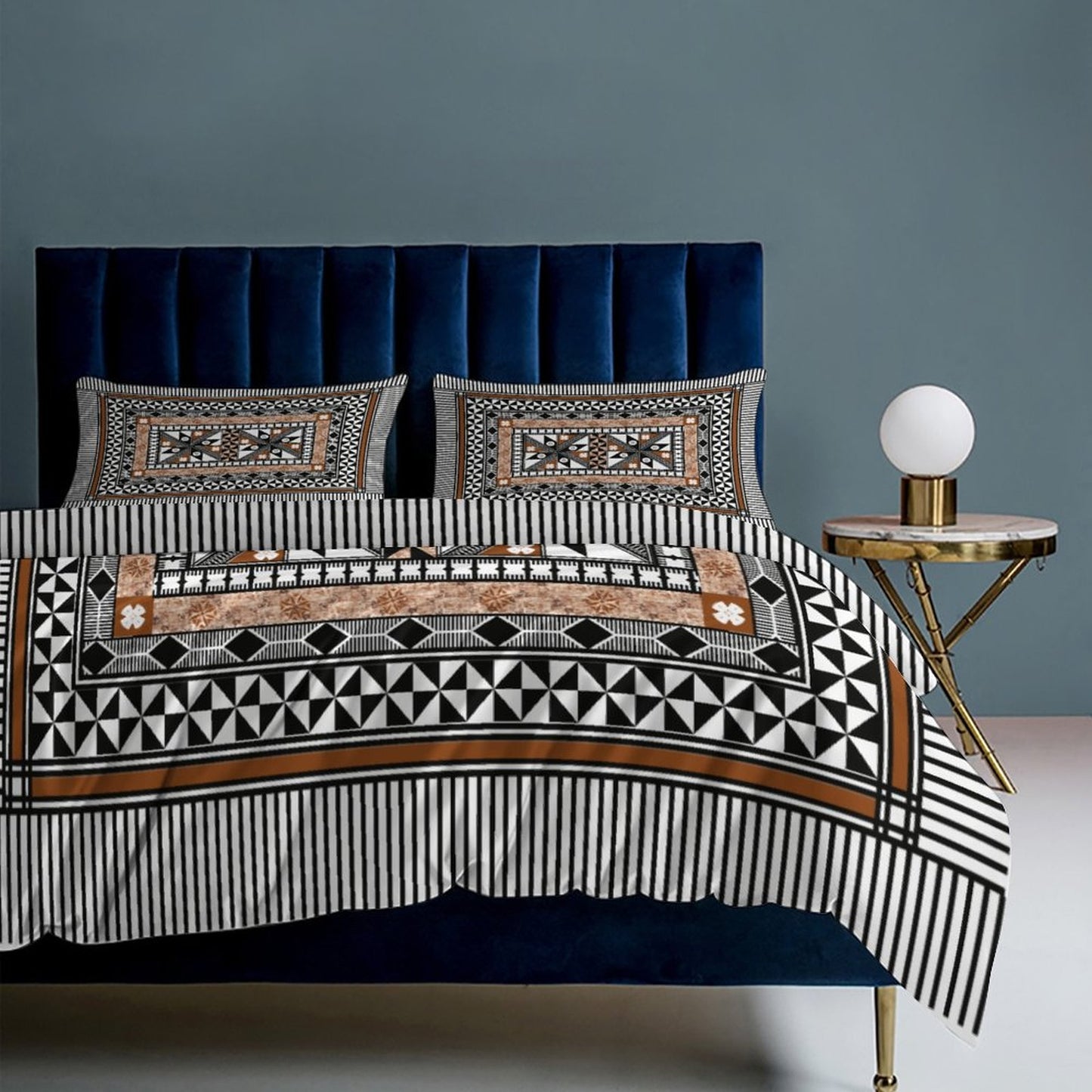 Fiji Masi 3-Piece Bedding Set-90"x90"/ 229x229cm (Dual-sided Printing) 6