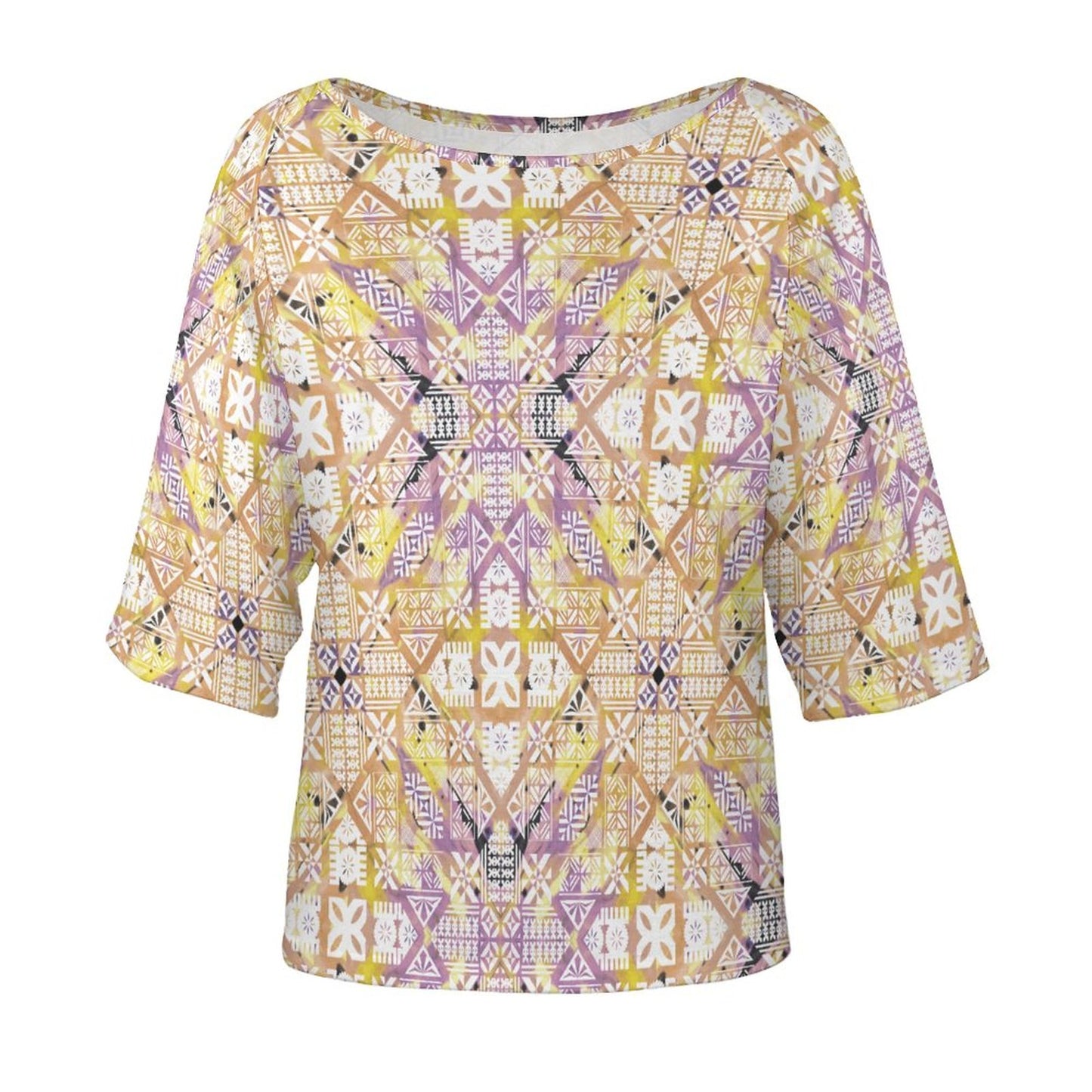 Fiji Masi Off the Shoulder Half-Sleeve T-shirt 1