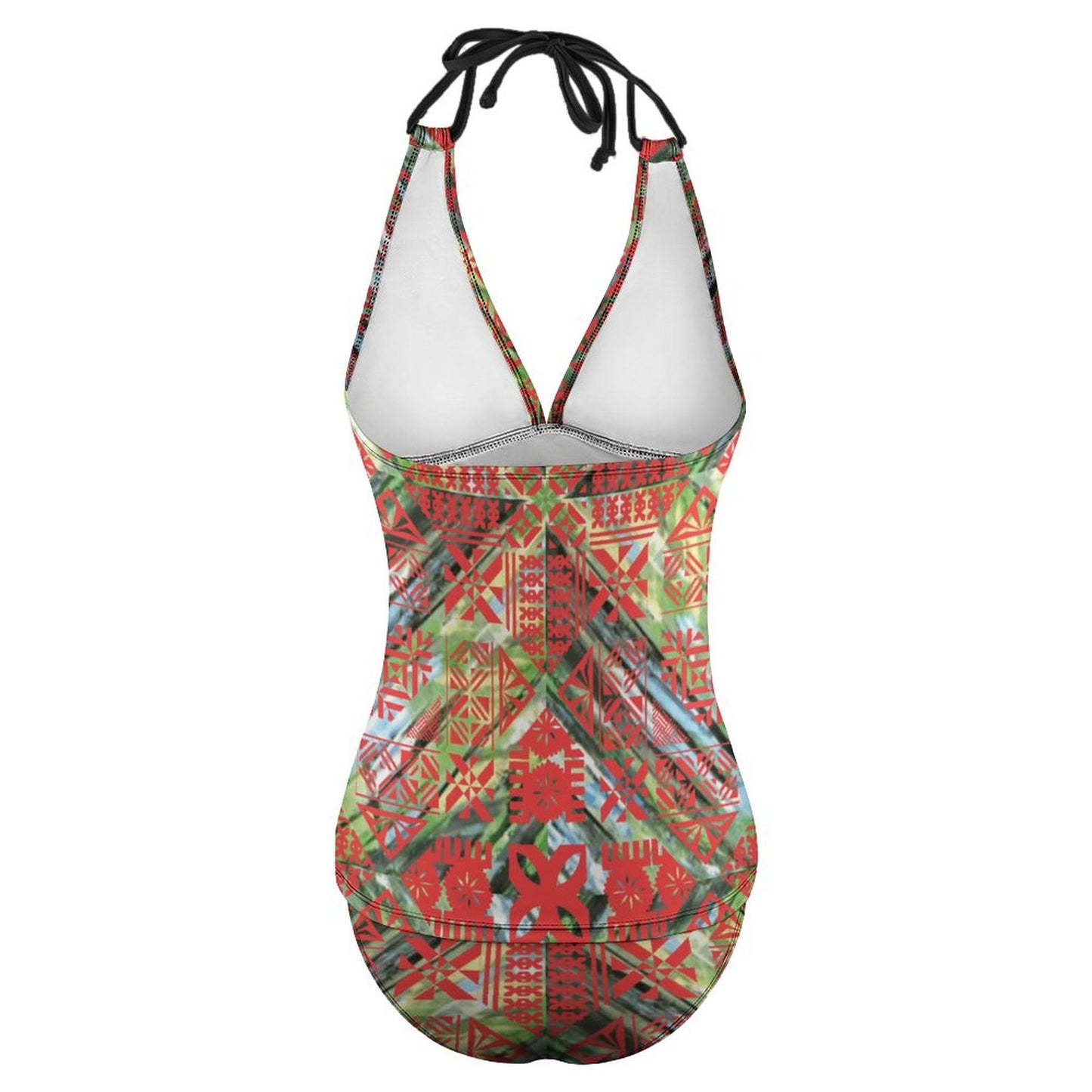 Fiji Masi 2-Piece Women's Halter Tankini 3