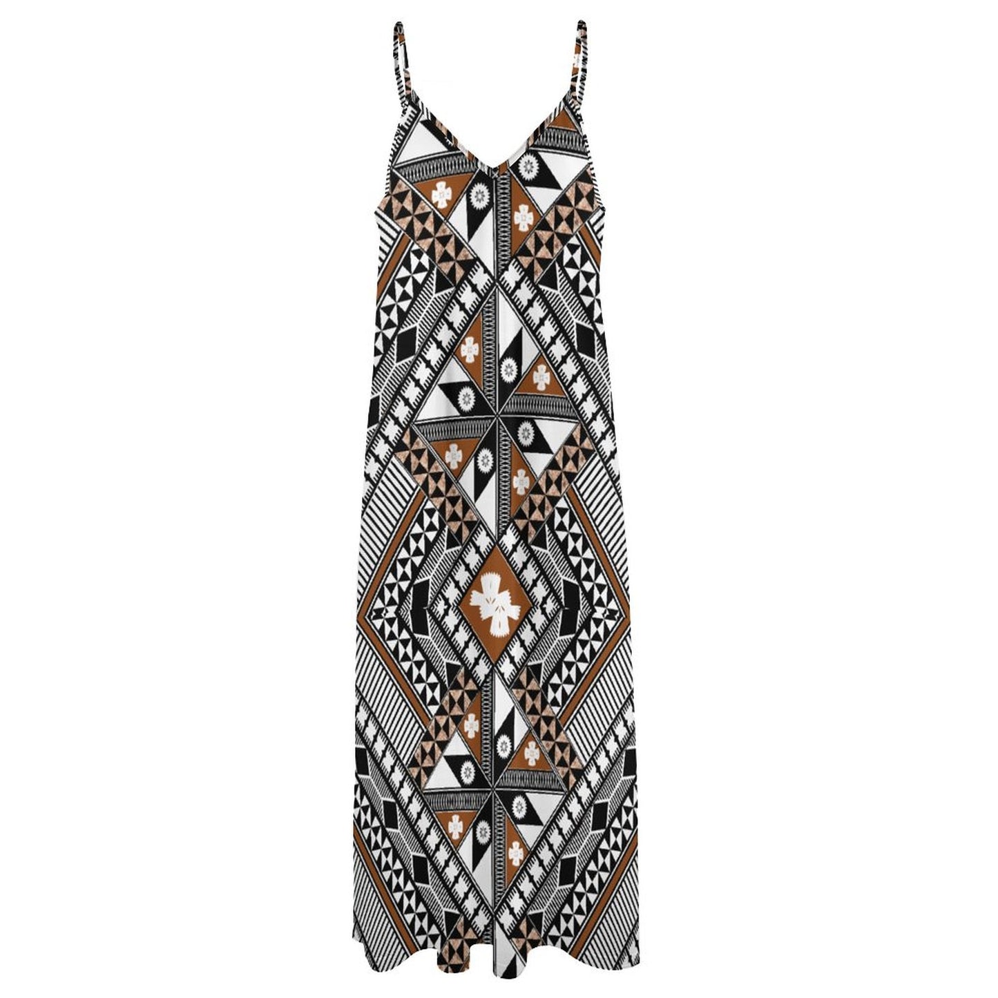 Fiji Masi Ankle-length Slip Dress 4