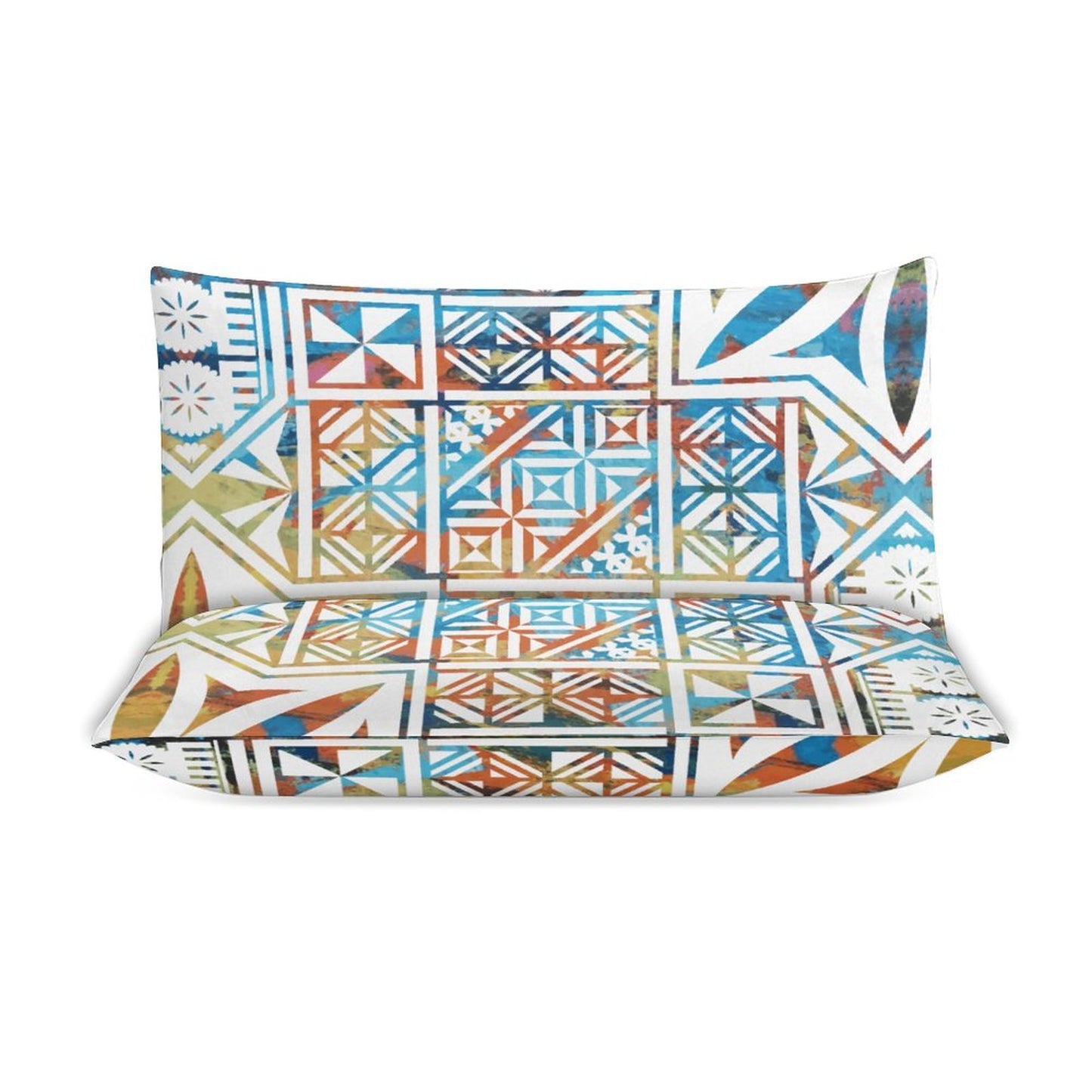 Fiji Masi 3-Piece Bedding Set-90"x90"/ 229x229cm (Dual-sided Printing) 15