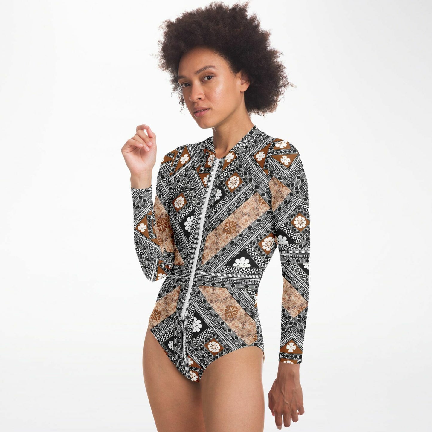 Fiji Masi Bodysuit Long Sleeve 7