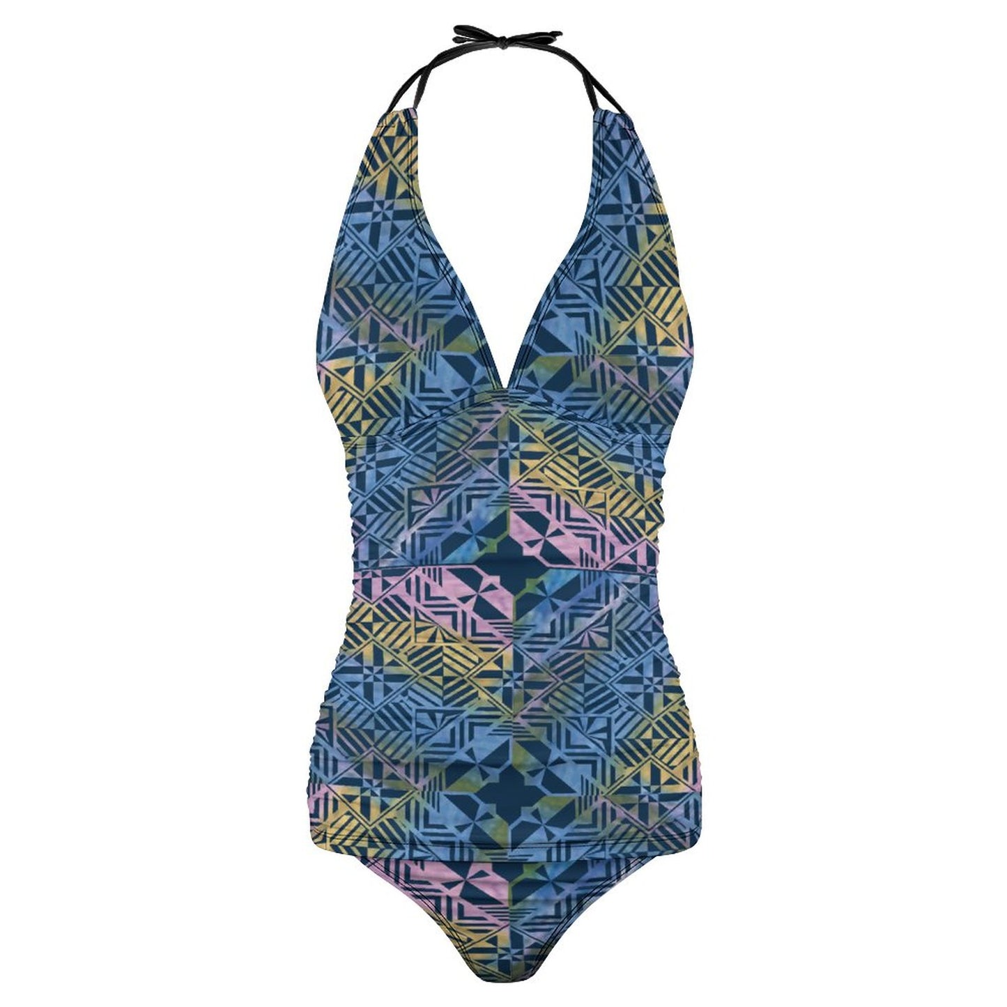 Fiji Masi 2-Piece Women's Halter Tankini 2