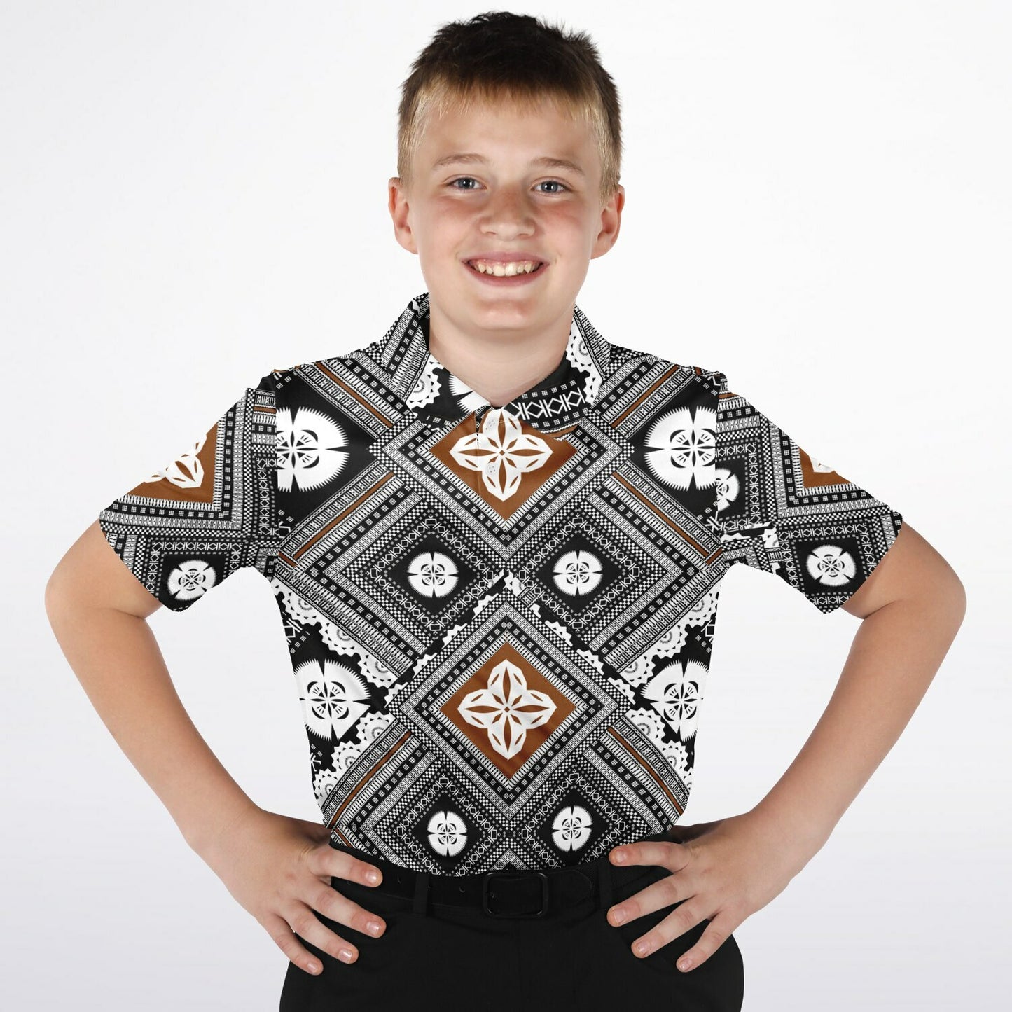 Fiji Masi Youth Polo Shirt 1