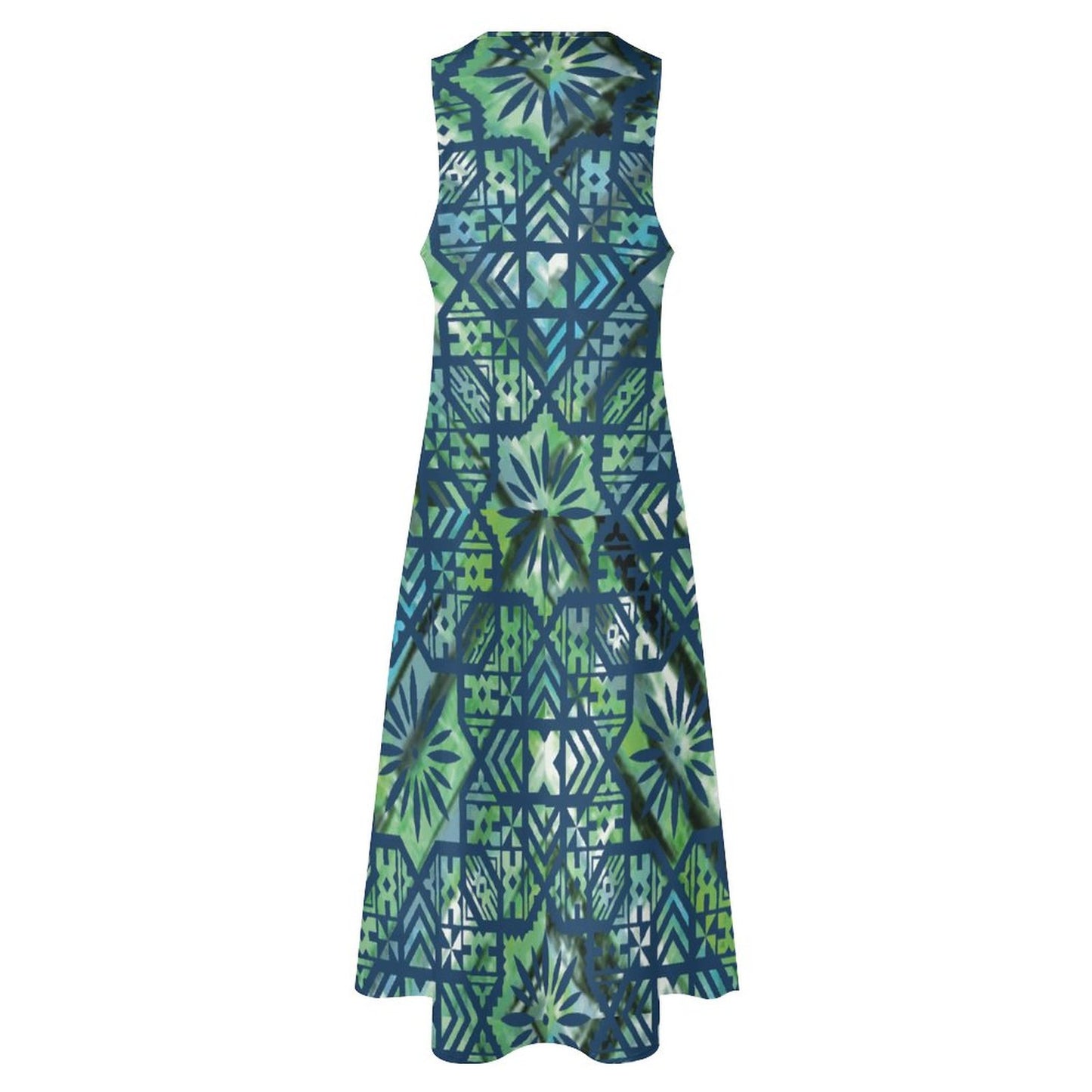 Fiji Masi Sleeveless Ankle-length Dress 1