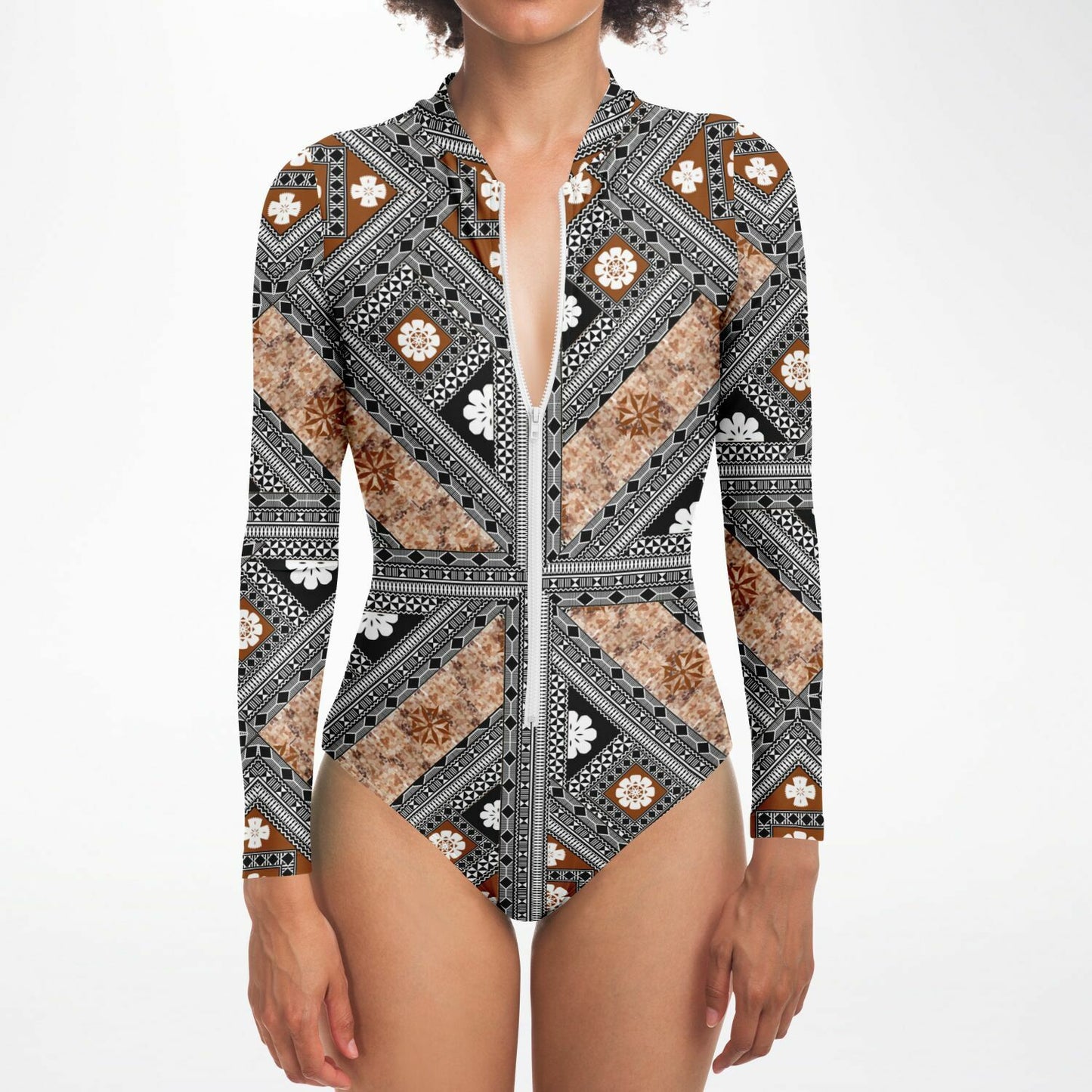 Fiji Masi Bodysuit Long Sleeve 7