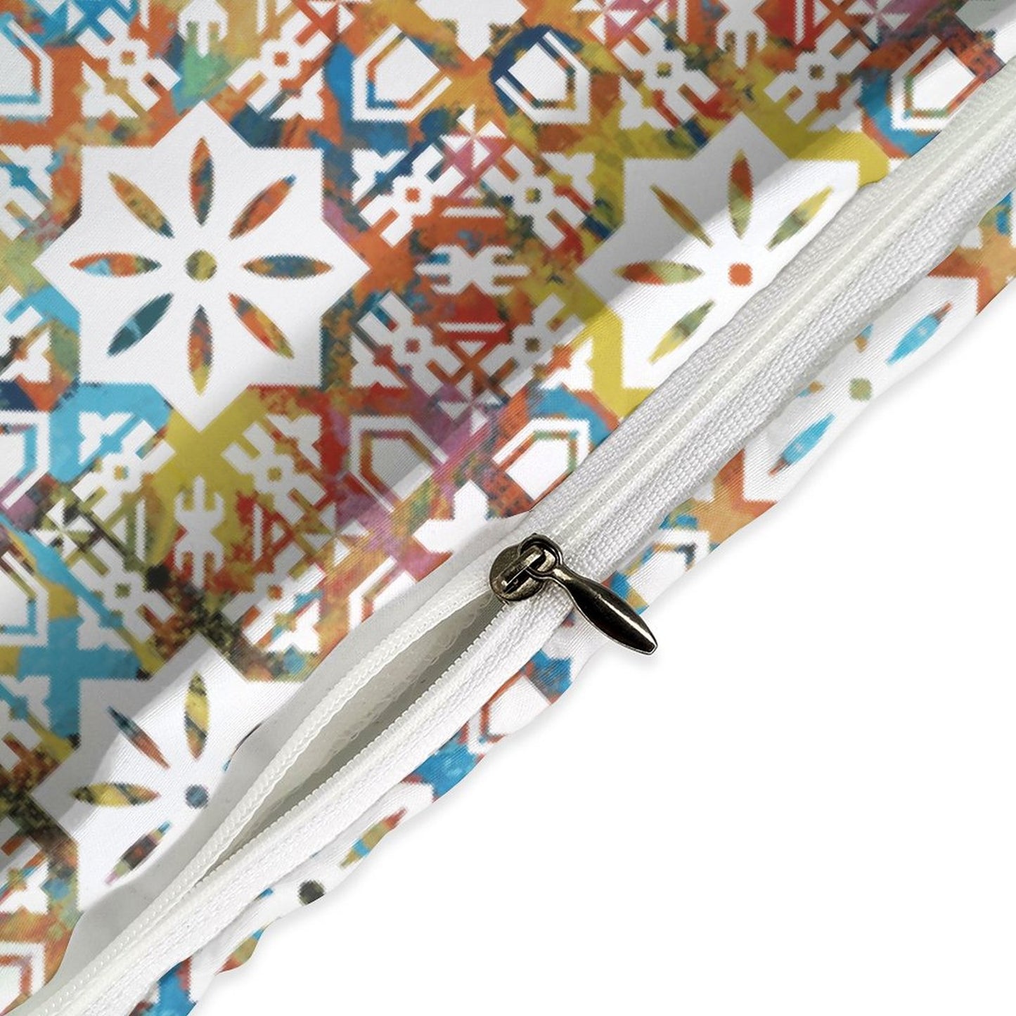 Fiji Masi 3-Piece Bedding Set-90"x90"/ 229x229cm (Dual-sided Printing) 22