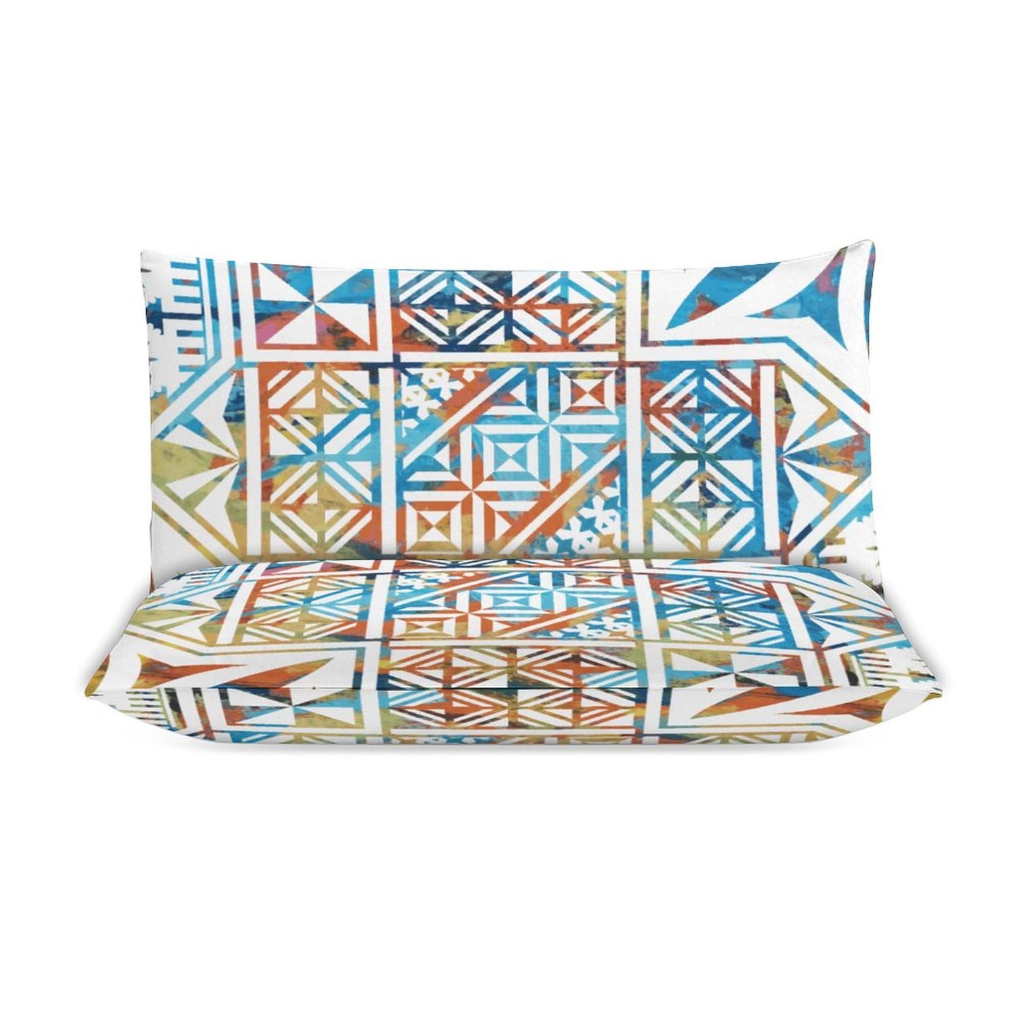 Fiji Masi 3-Piece Bedding Set-90"x90"/ 229x229cm (Dual-sided Printing) 12