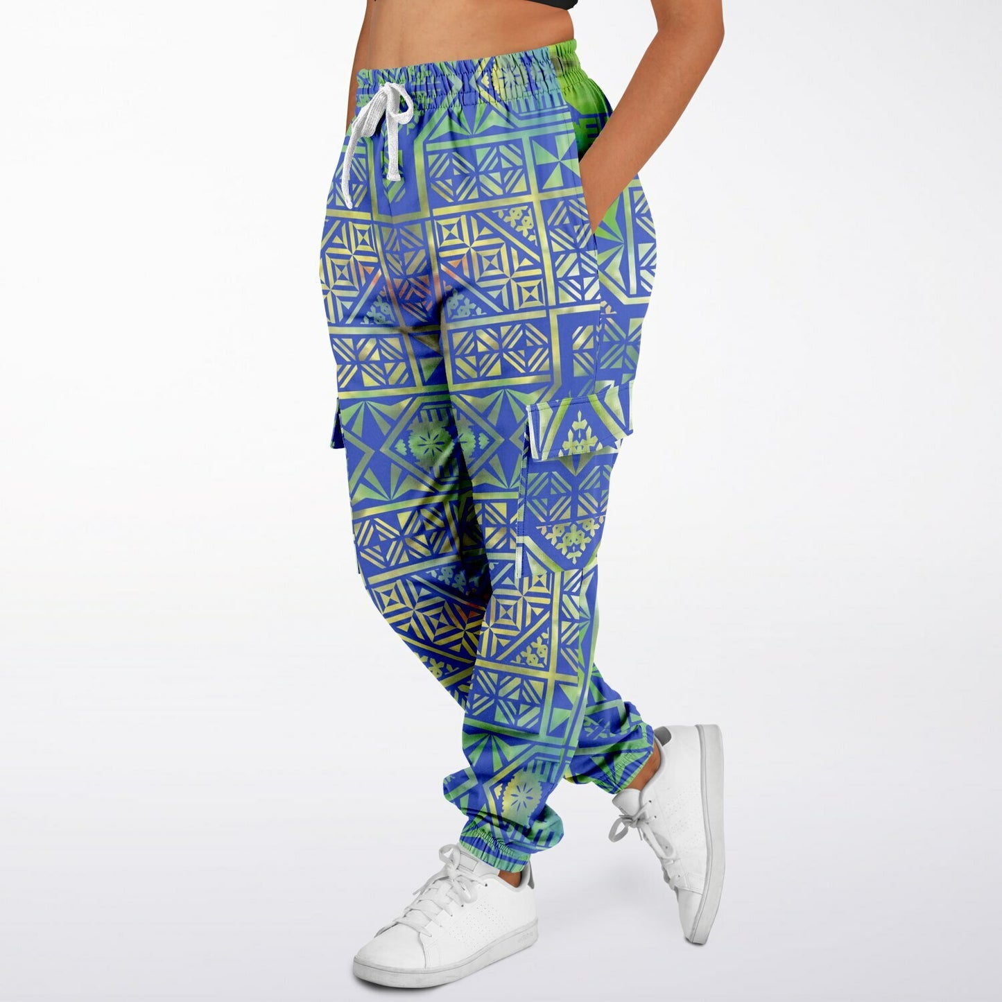 Fiji Masi Fashion Cargo Sweatpants 4