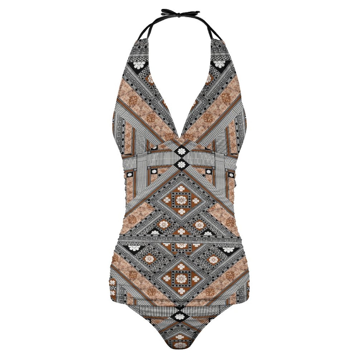Fiji Masi 2-Piece Women's Halter Tankini 5