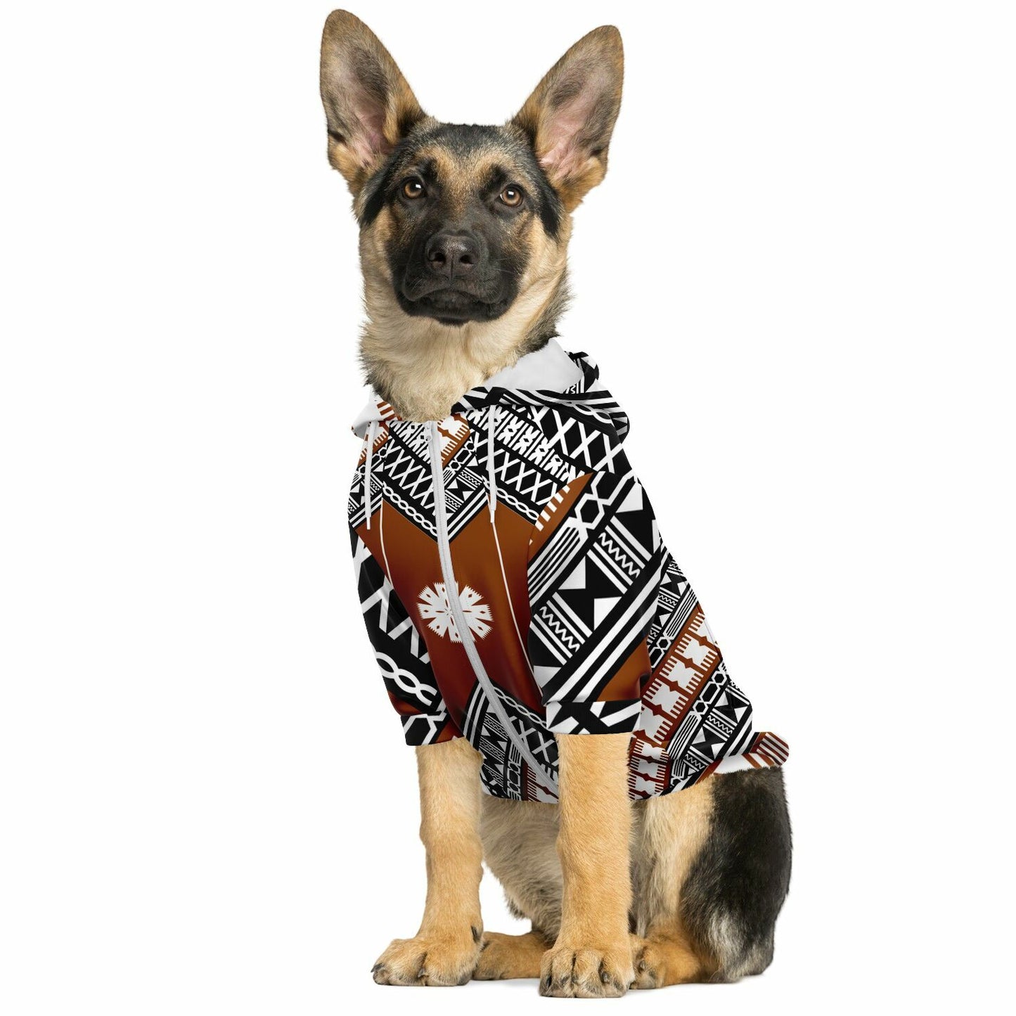Fiji Masi Fashion Dog Zip-Up Hoodie 3