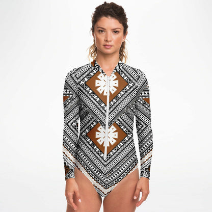 Fiji Masi Bodysuit Long Sleeve 8