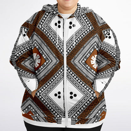 Fiji Masi Athletic Plus-size Ziphoodie 1