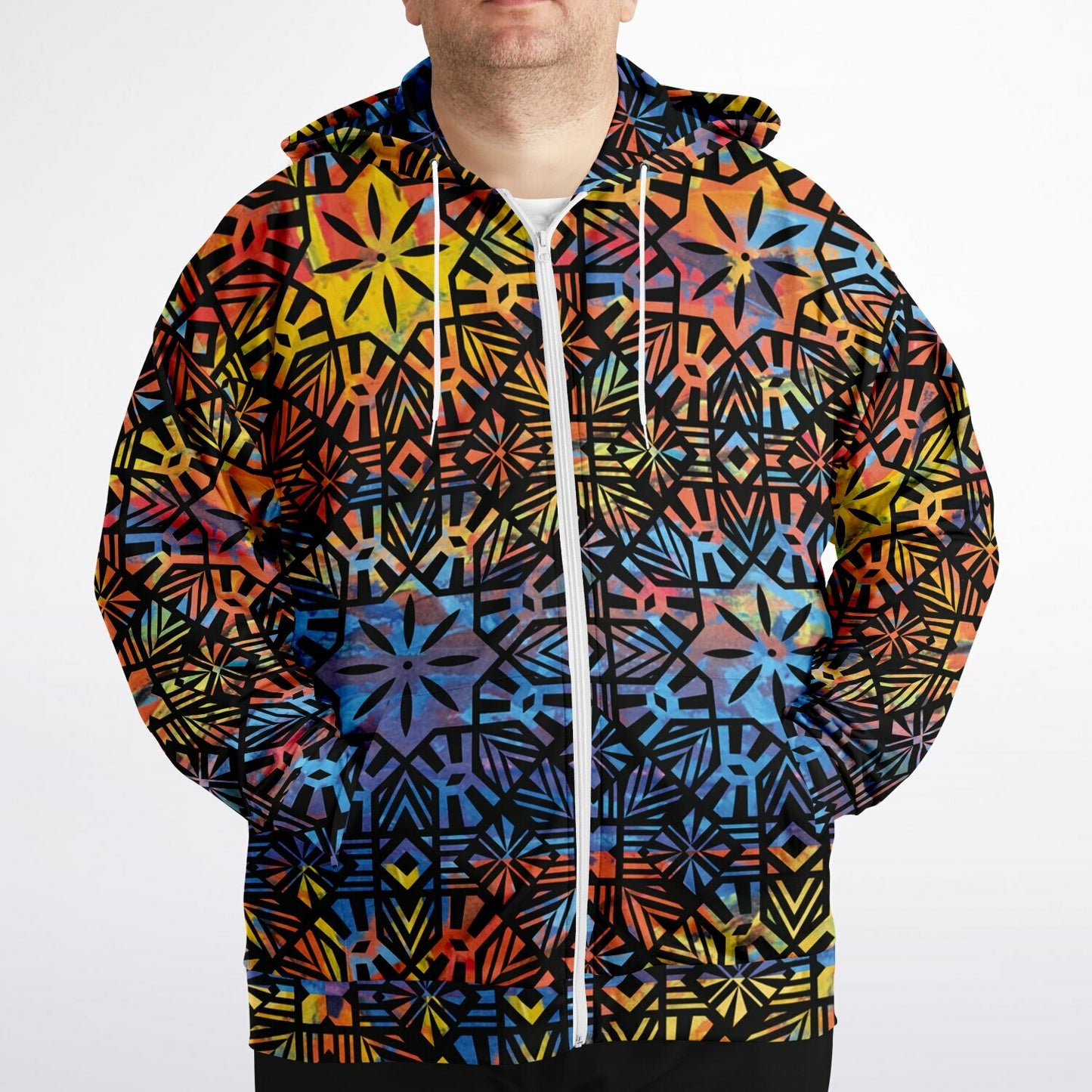 Fiji Masi Fashion Plus-size Ziphoodie 3