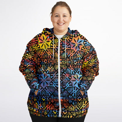 Fiji Masi Fashion Plus-size Ziphoodie 3
