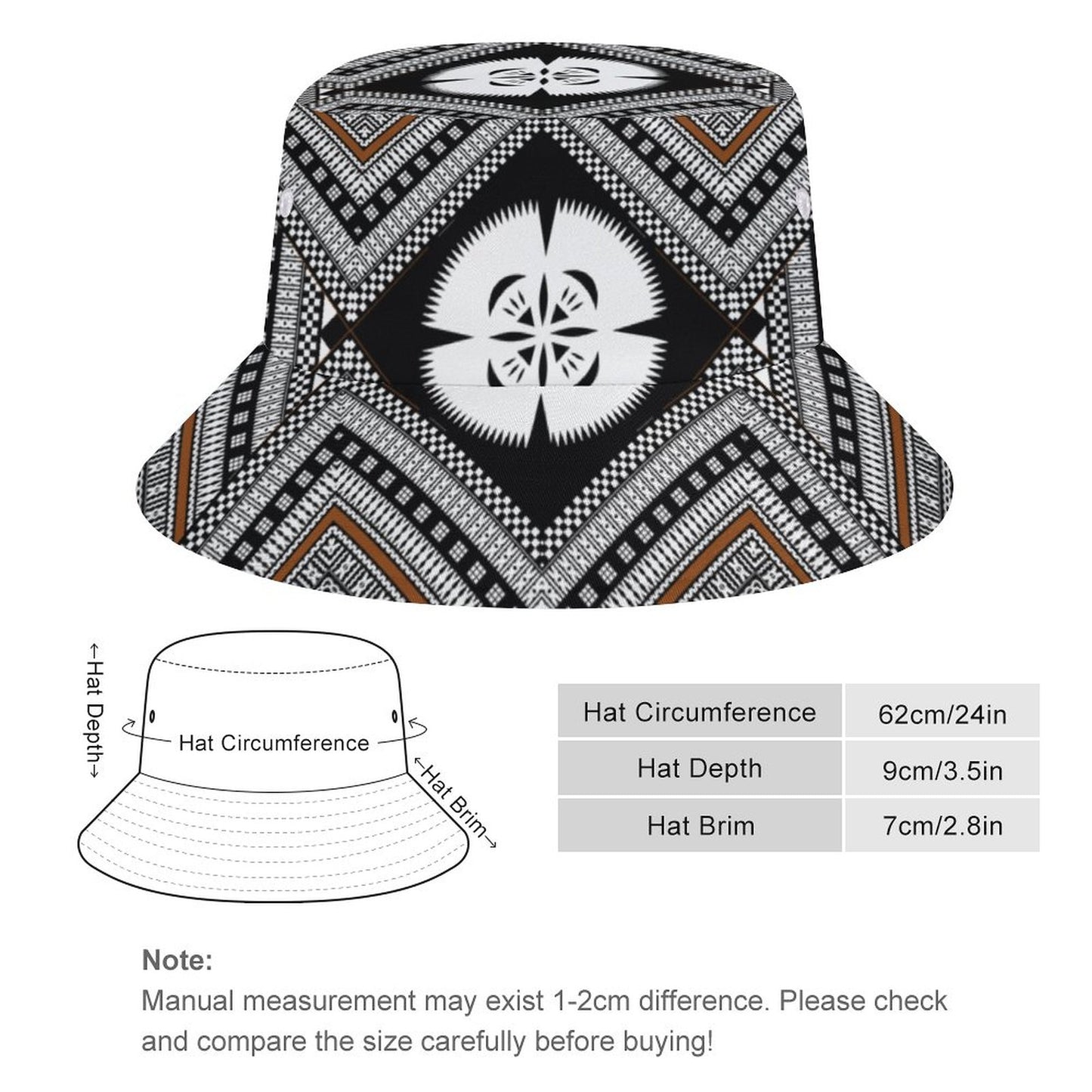 Fiji Masi Oversized Bucket Hat 2