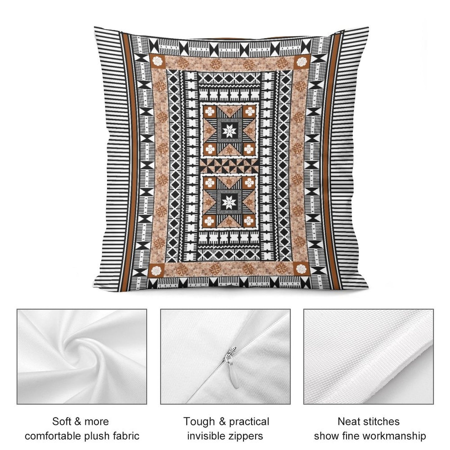 Fiji Masi Plush Pillow Case 9