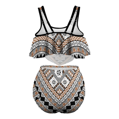 Fiji Masi Plus Size Women's Two piece Swimsuit with Tankini 2